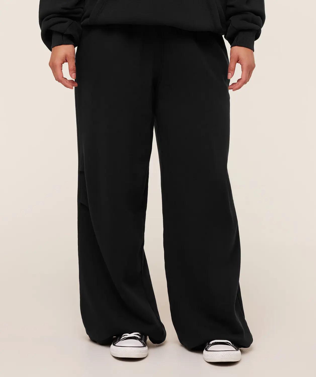 Pump Cover Structured Fleece Pant Oversized Fit