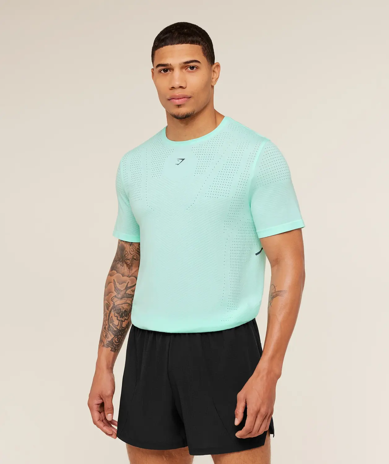 Seamless Running T-Shirt Slim Fit - Image 3