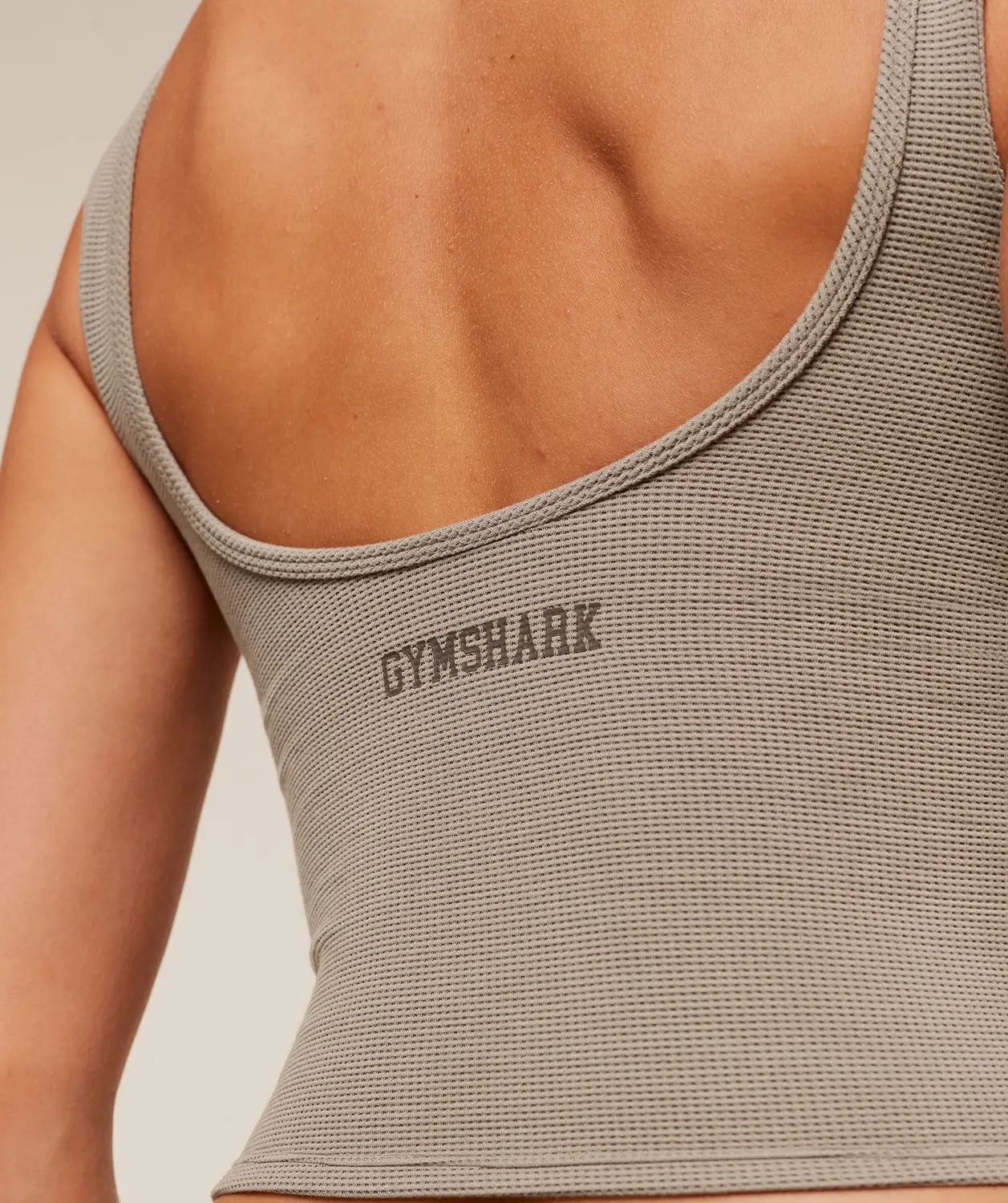 Waffle Cropped Tank - Image 6