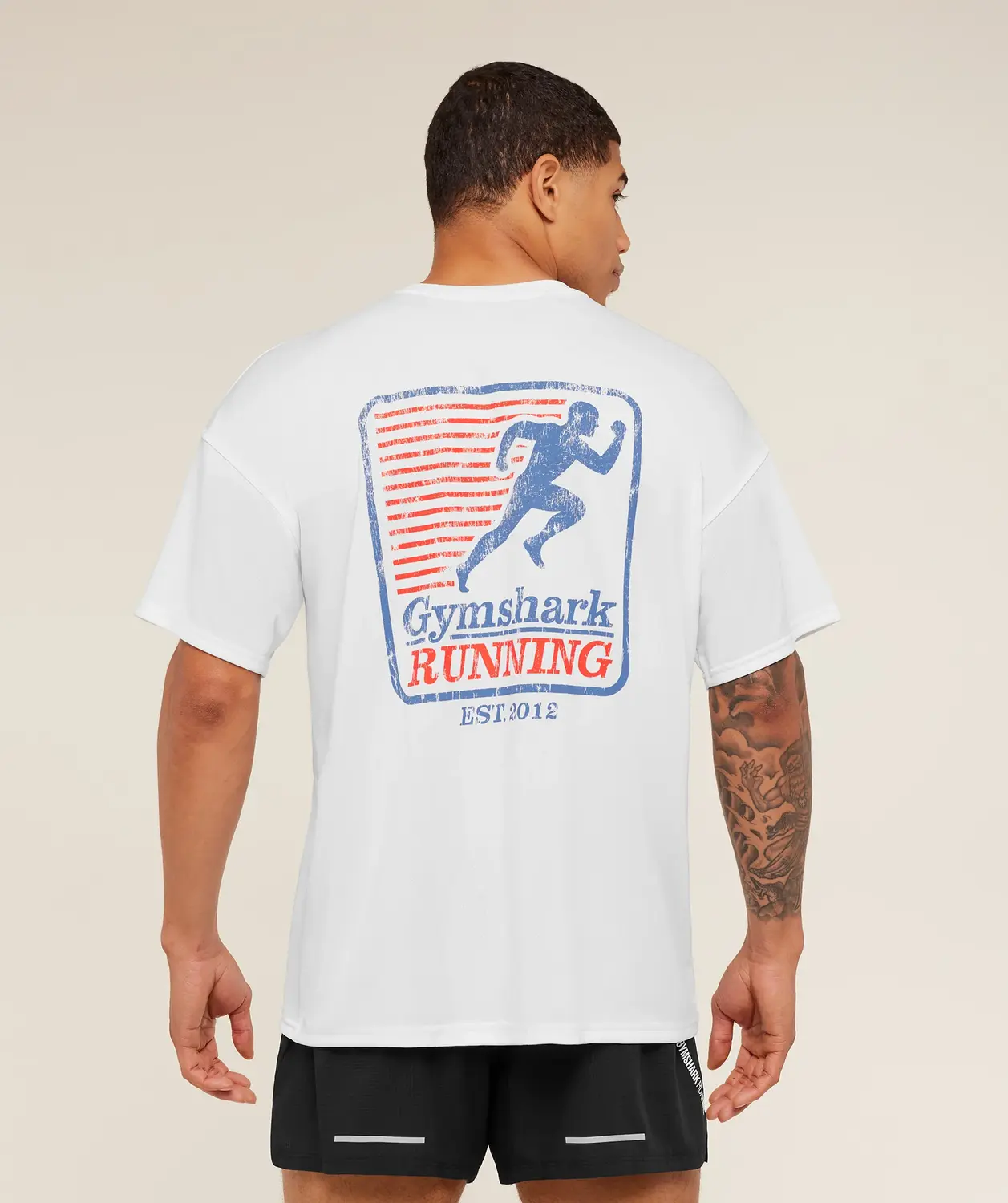 Run Club Graphic T-Shirt Oversized Fit - Image 4