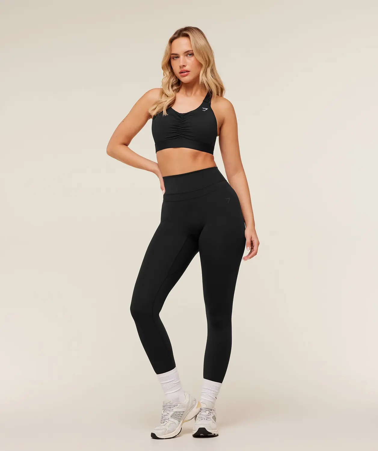 High Support Ruched Sports Bra High Support - Image 4