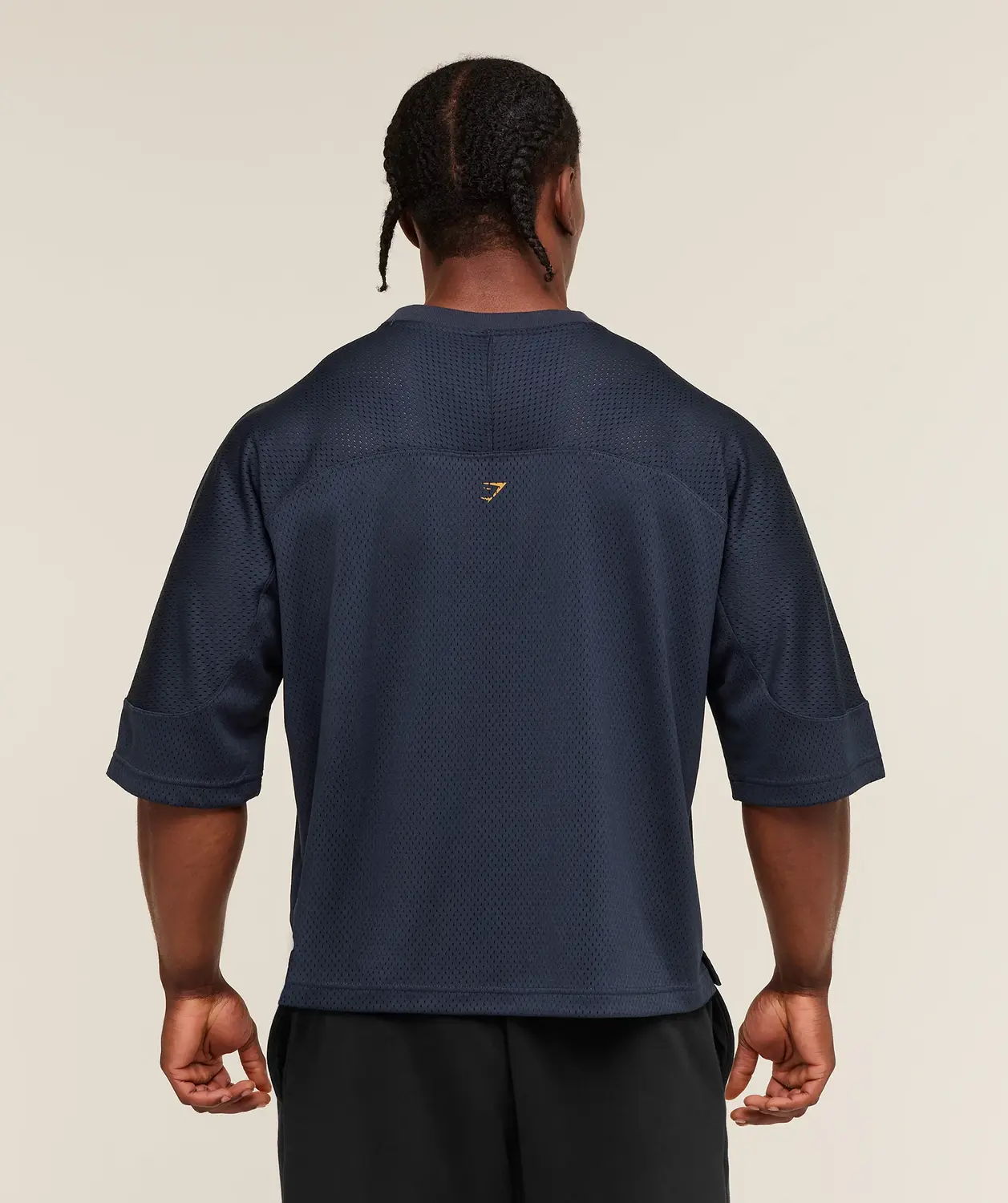 Graphic Mesh Oversized T-Shirt Oversized Fit - Image 3