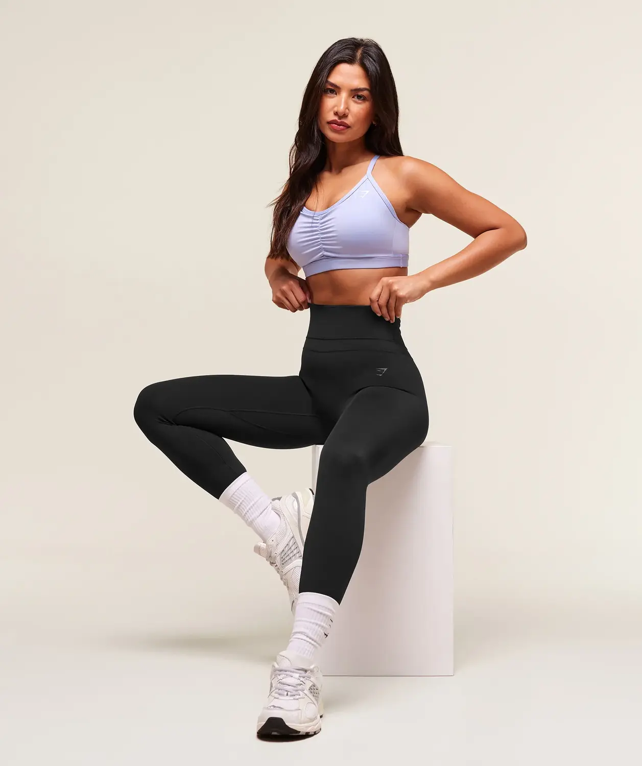 Ruched Sports Bra Medium Support - Image 6