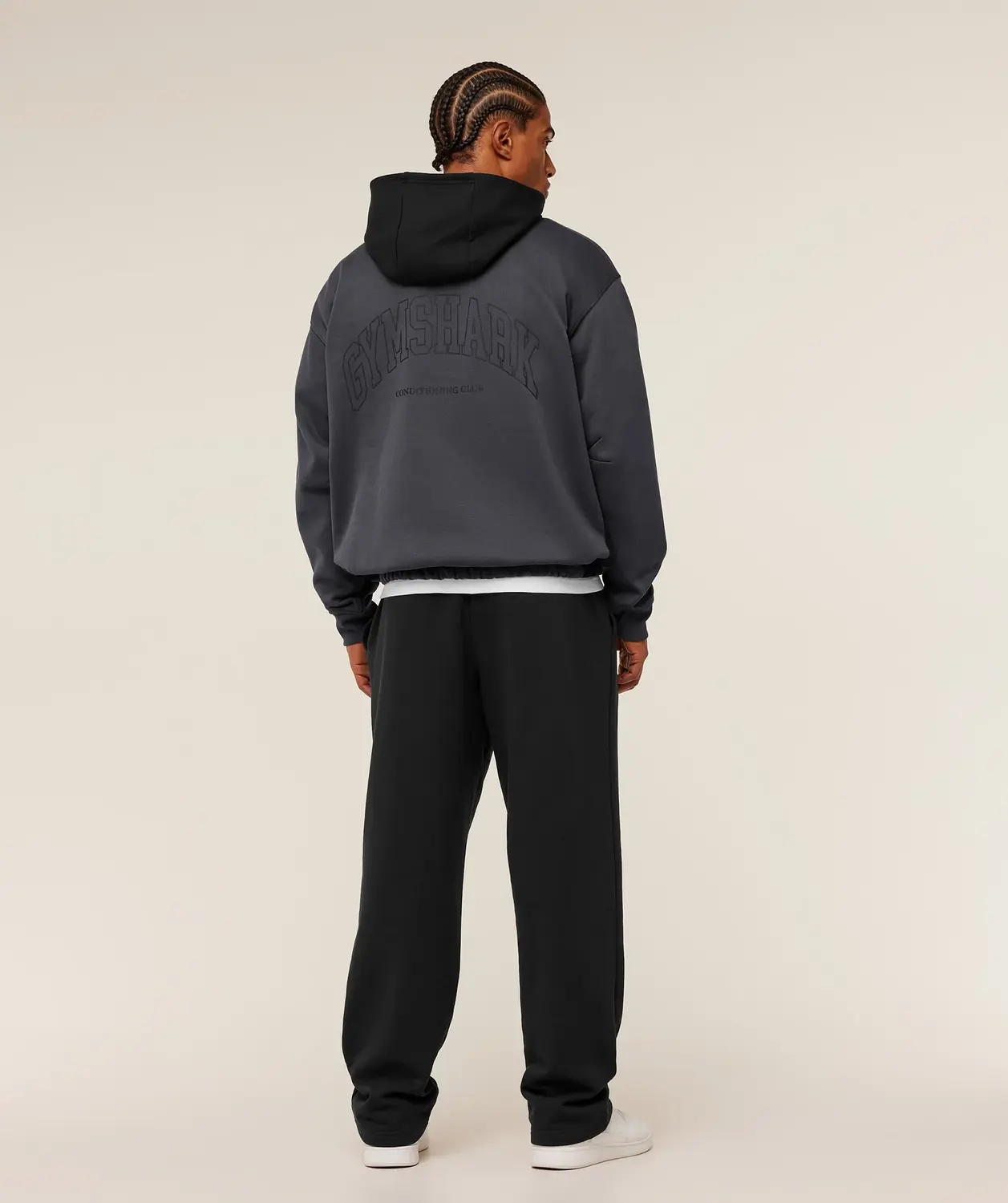 Collegiate Tech Hoodie Oversized Fit - Image 4