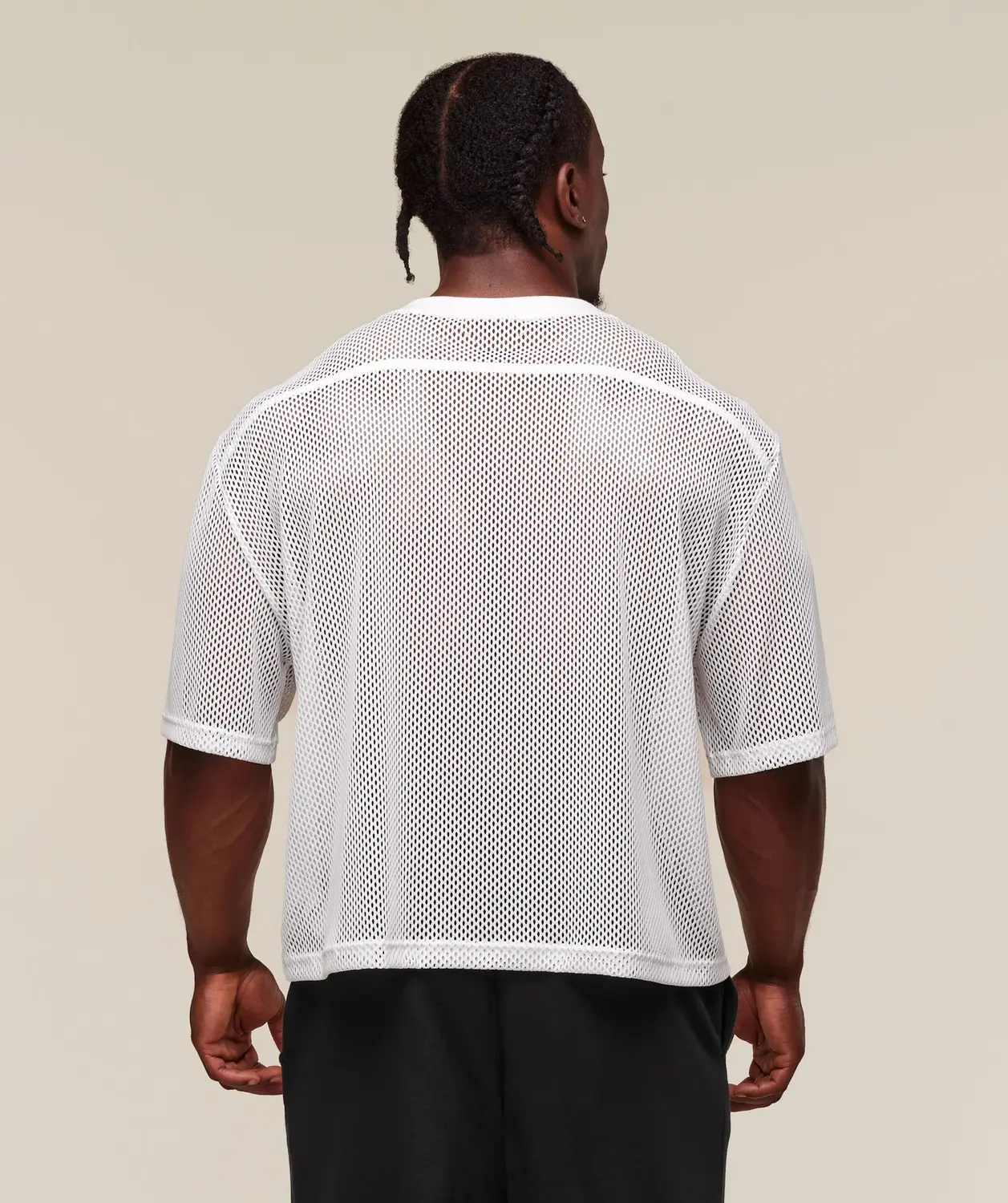 Mesh Oversized T-Shirt Oversized Fit - Image 2