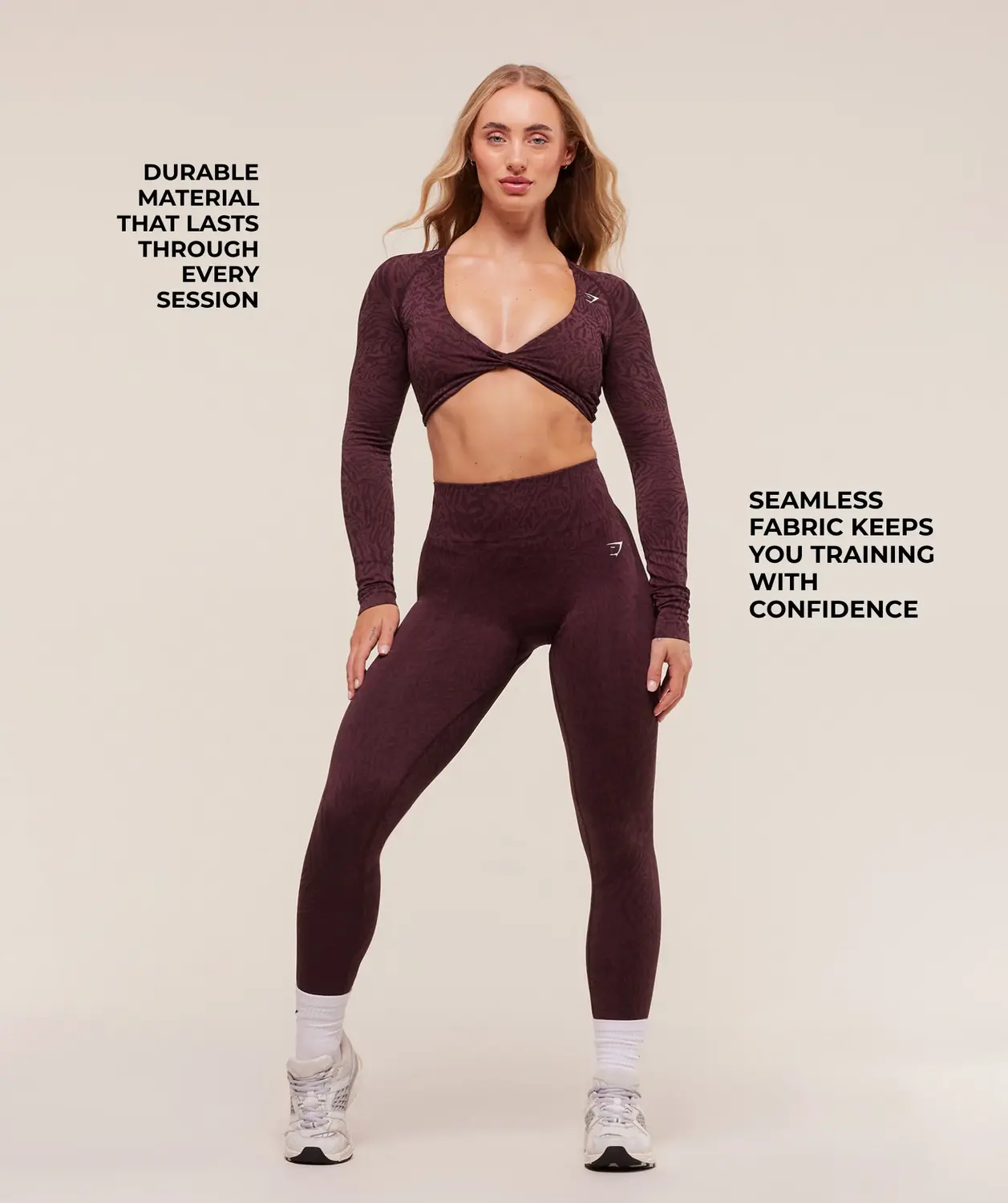 Adapt Animal Long Sleeve Crop Top *Final Sale - Non Returnable* - Image 2