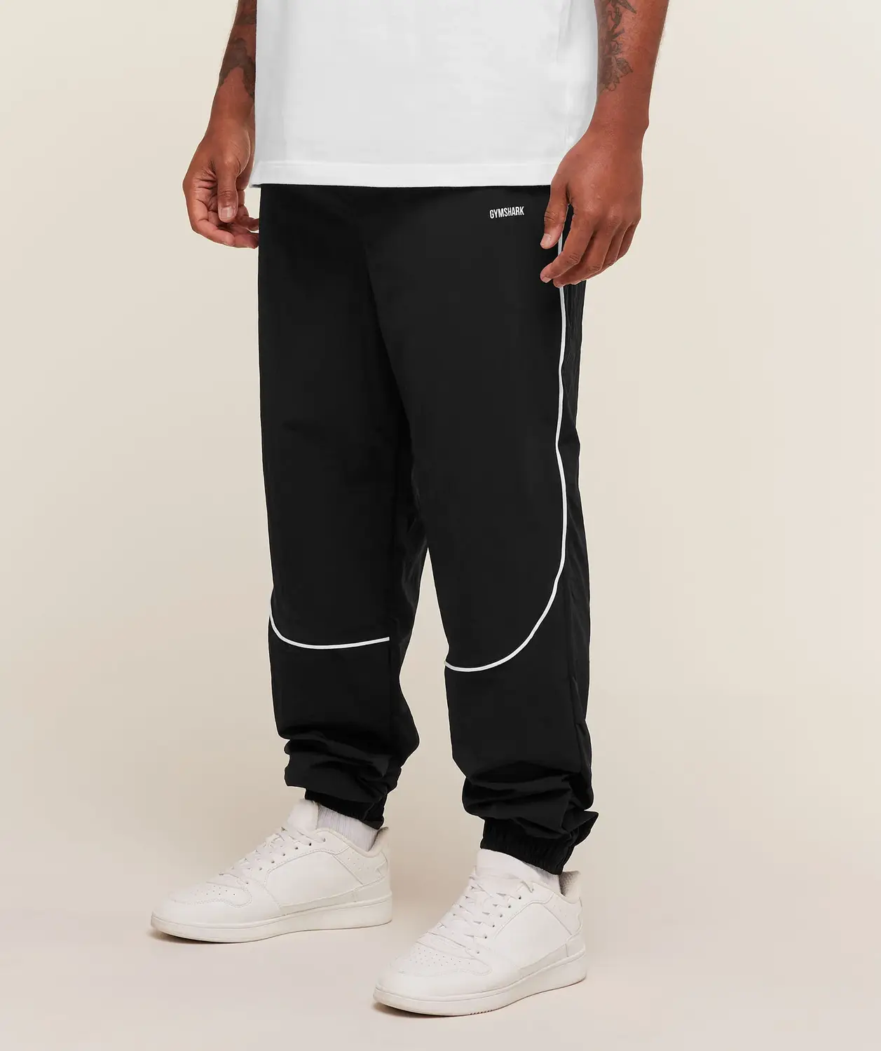 Retro Shell Track Pants Oversized Fit - Image 3