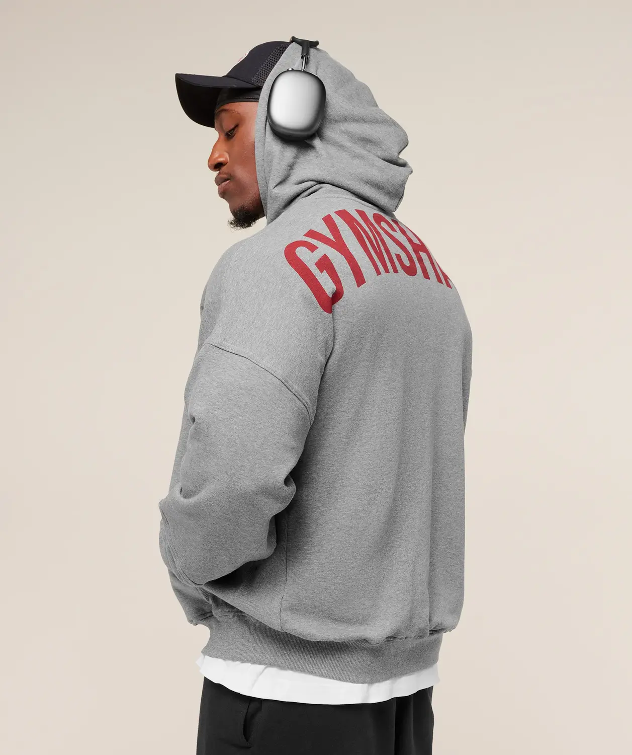 Power Zip Up Hoodie Oversized Fit - Image 7