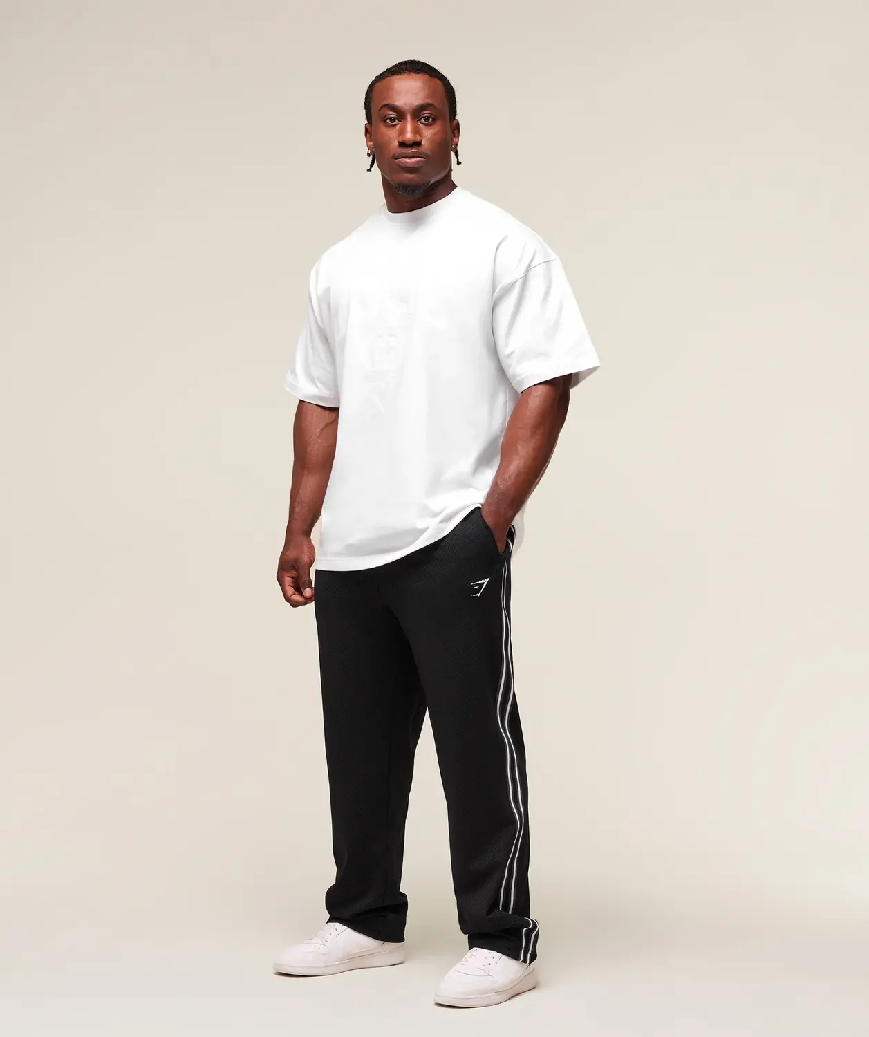 Mesh Straight Leg Pant Oversized Fit - Image 4