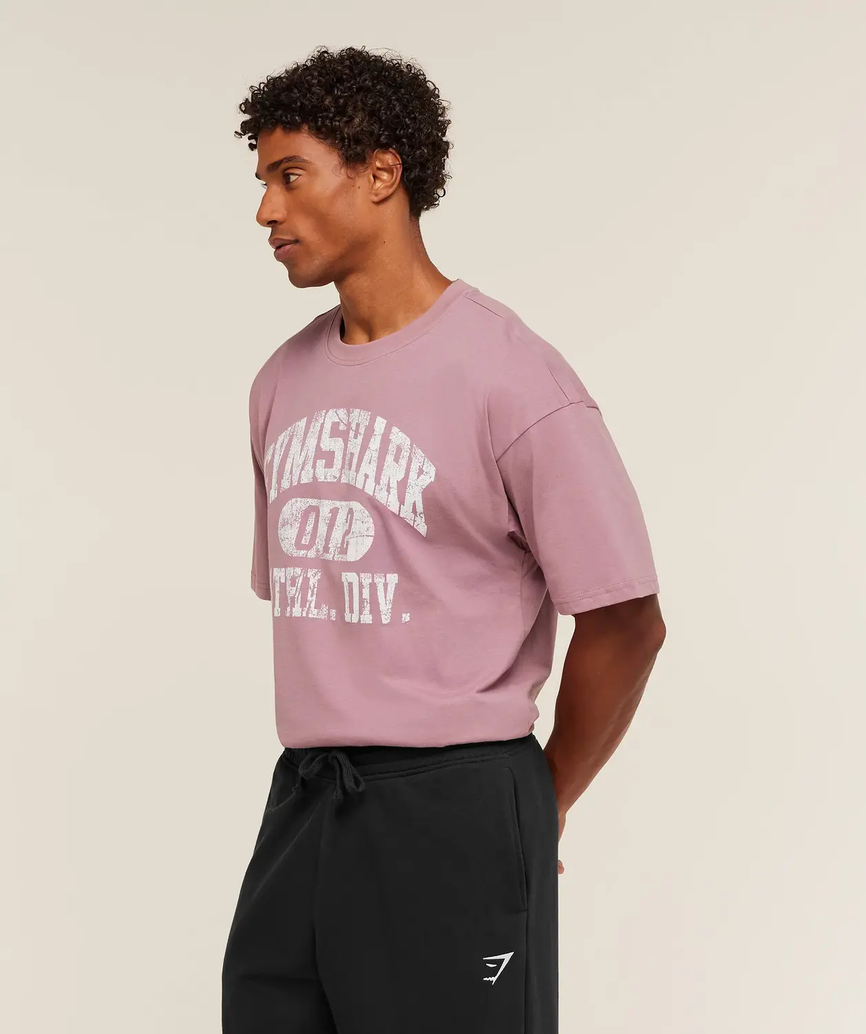Athletic Division Graphic T-Shirt Oversized Fit - Image 3