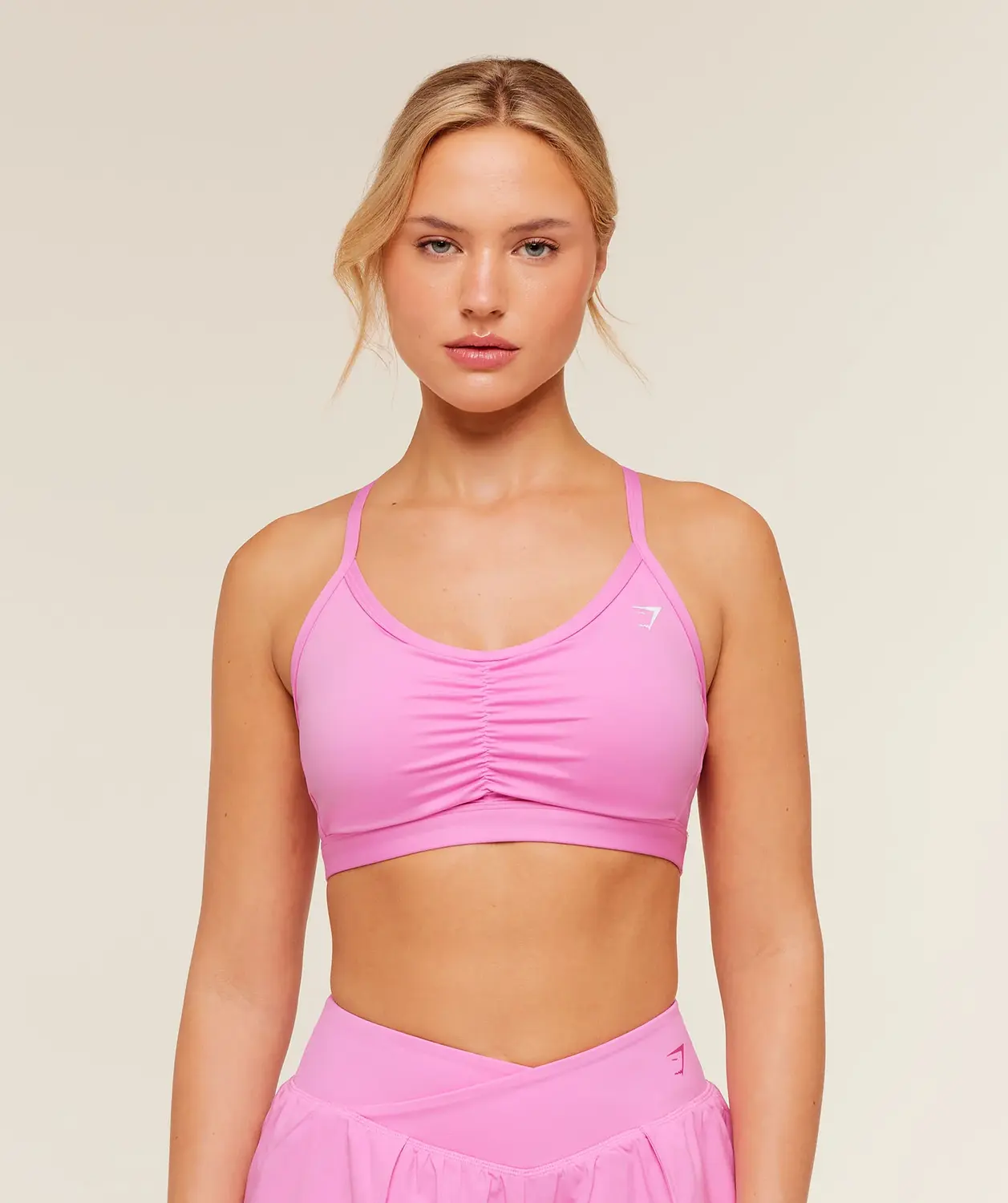 Ruched Sports Bra