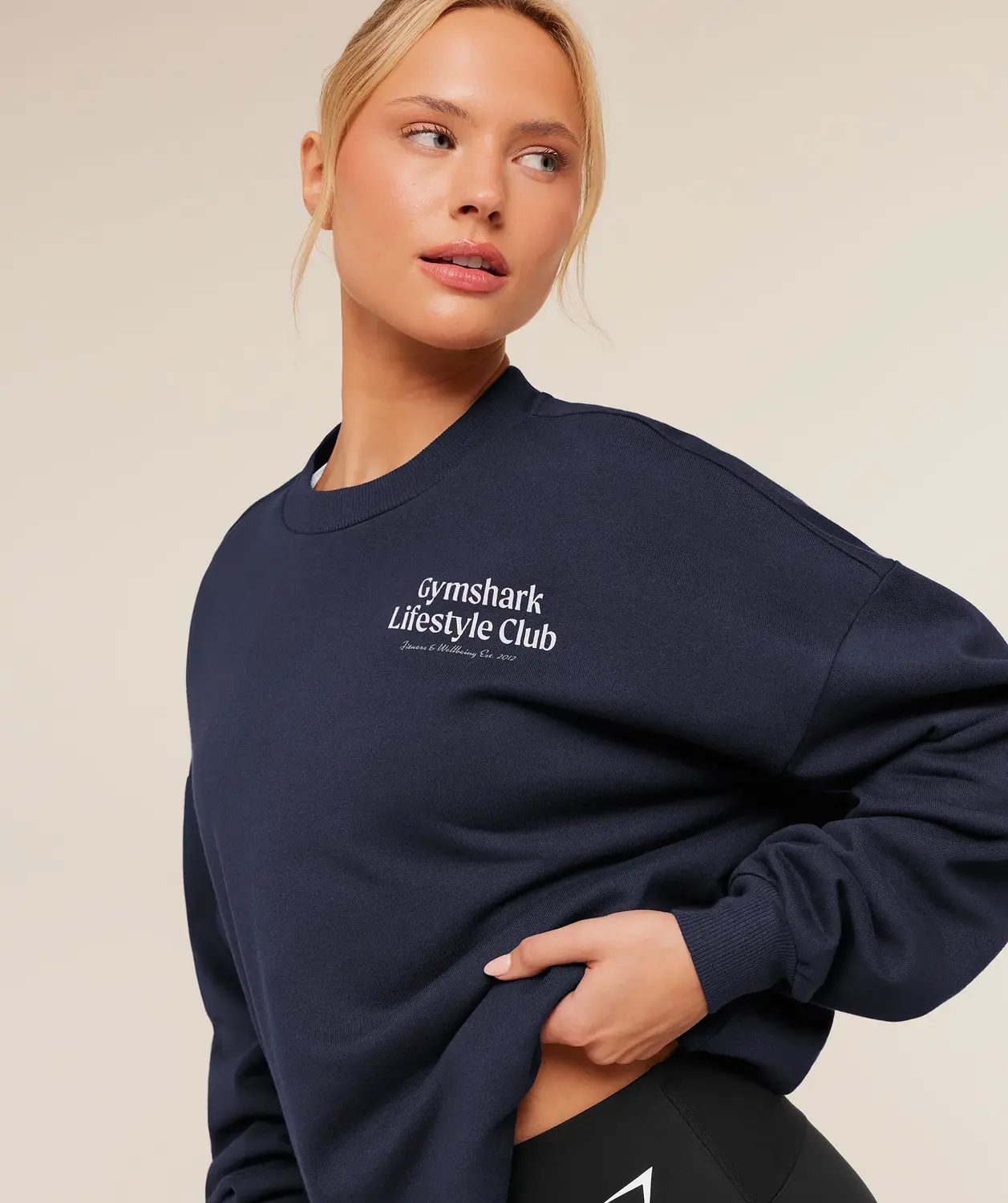 Lifestyle Club Graphic Sweatshirt Oversized Fit - Image 5