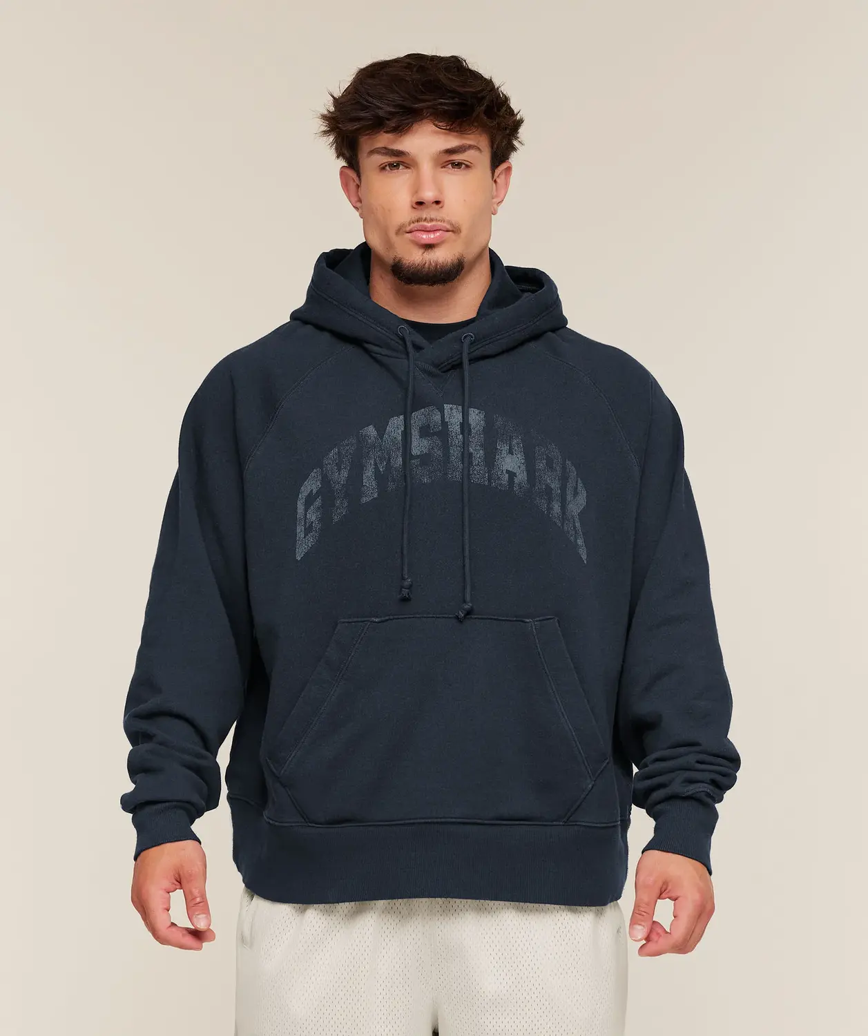 Retro Collegiate Graphic Hoodie Oversized Fit