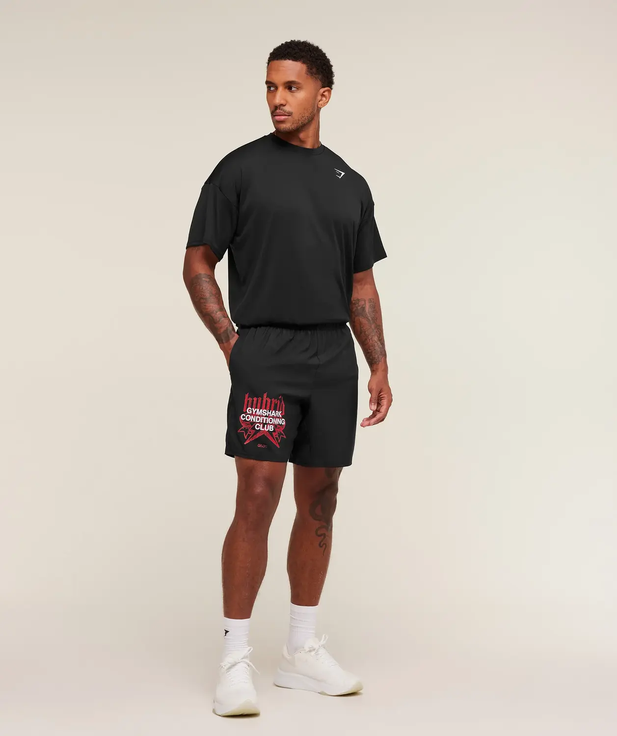 Hybrid Graphic 7" Shorts Slim Fit - Image 4