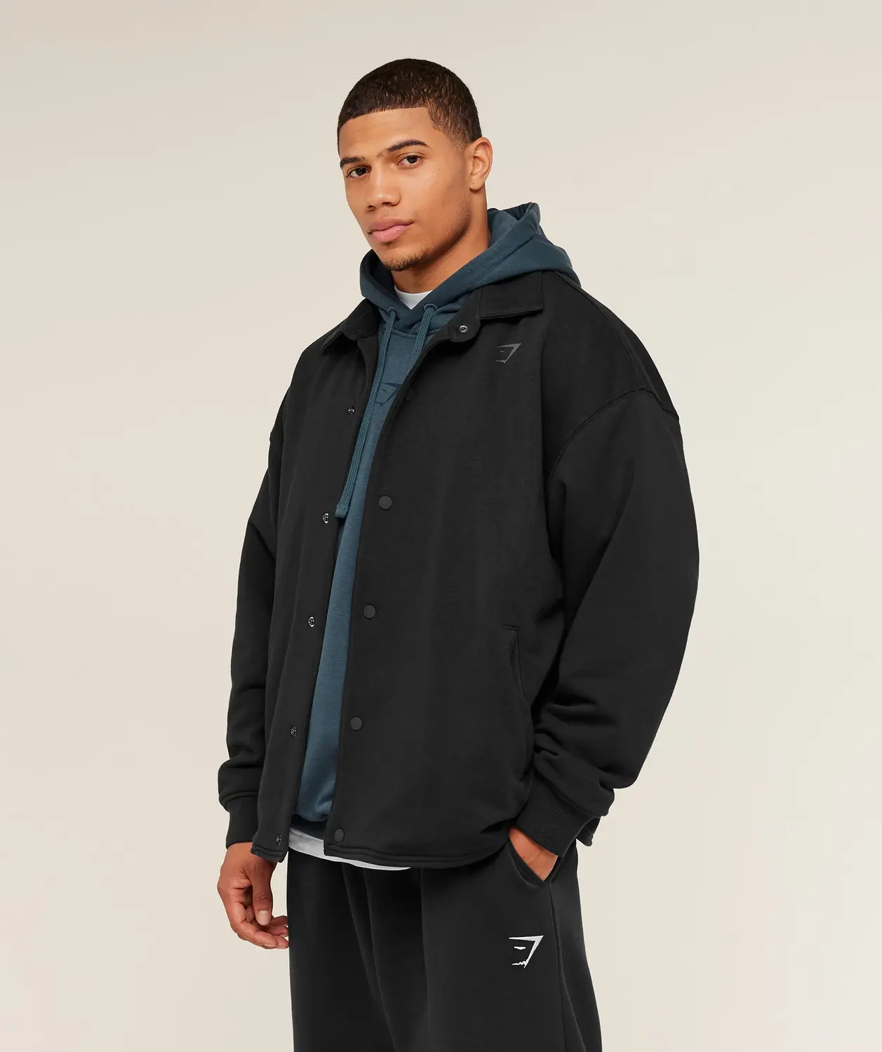 Power Coach Jacket Oversized Fit - Image 3