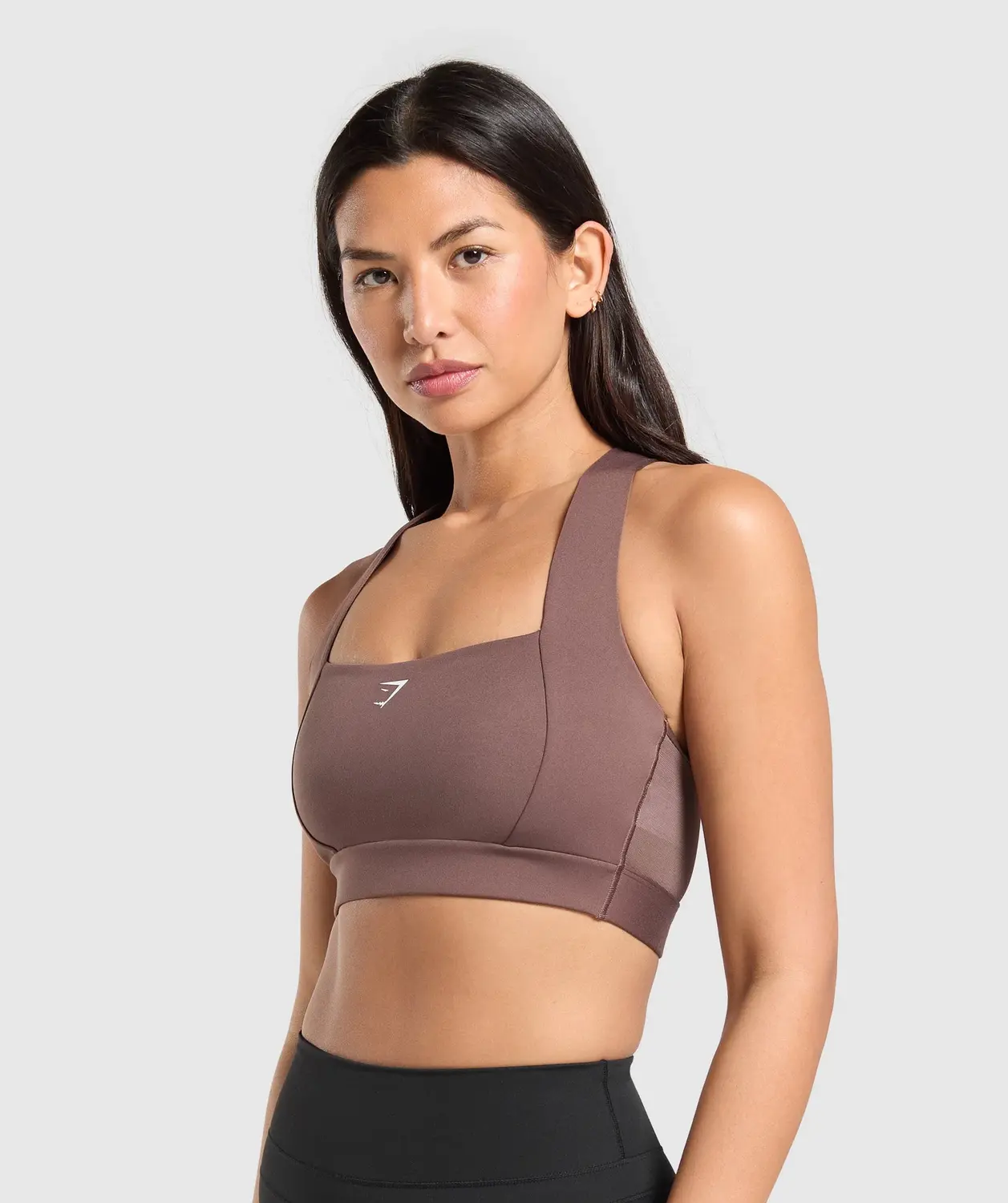 Square Neck Sports Bra Medium Support - Image 5