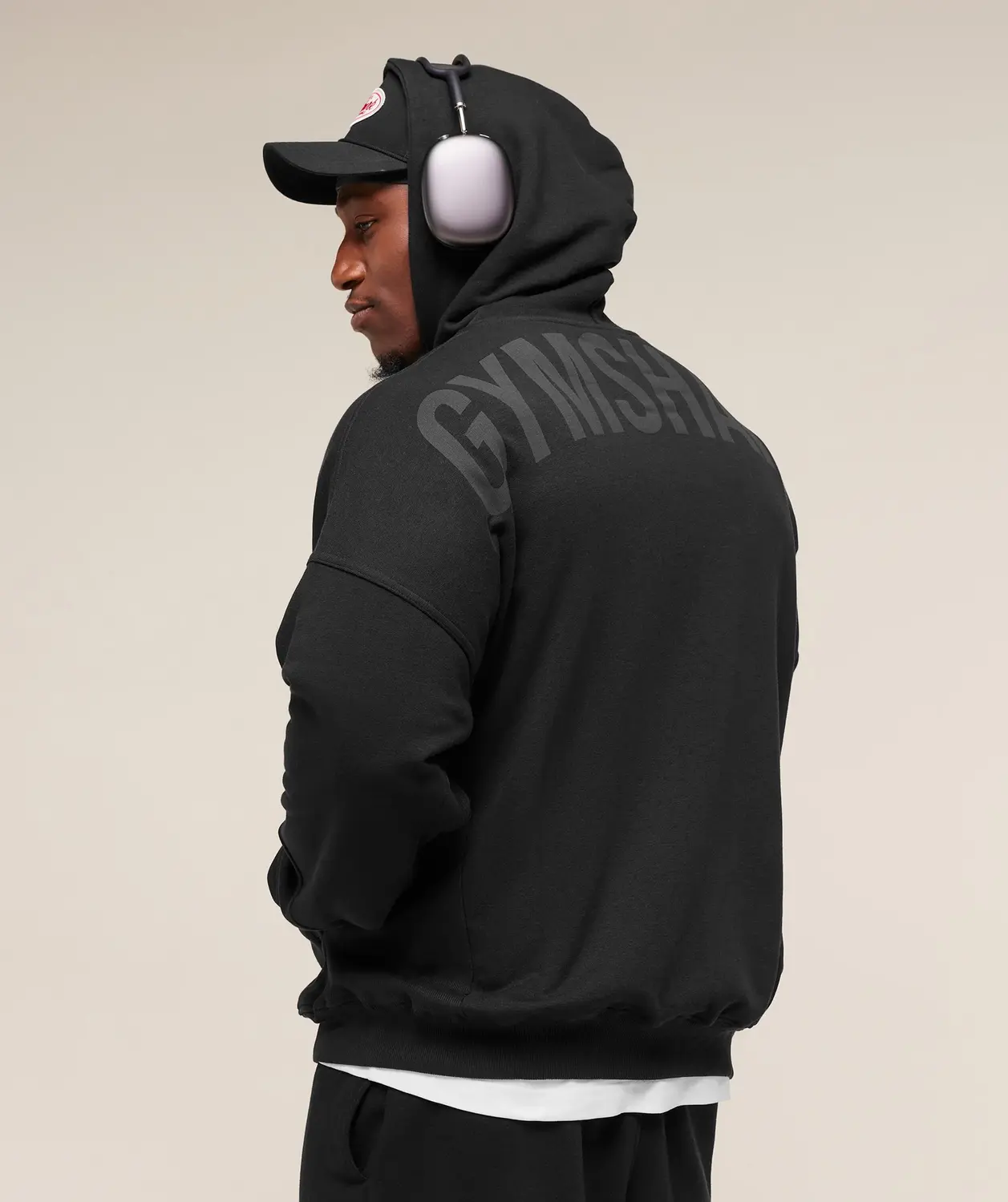 Power Zip Up Hoodie Oversized Fit - Image 6