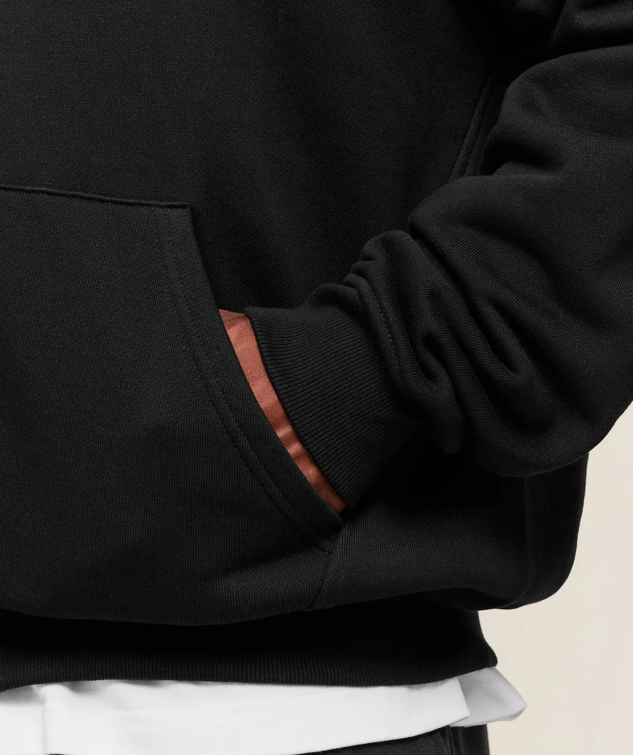 Fade Graphic Zip Up Hoodie Extreme Oversized Fit - Image 4