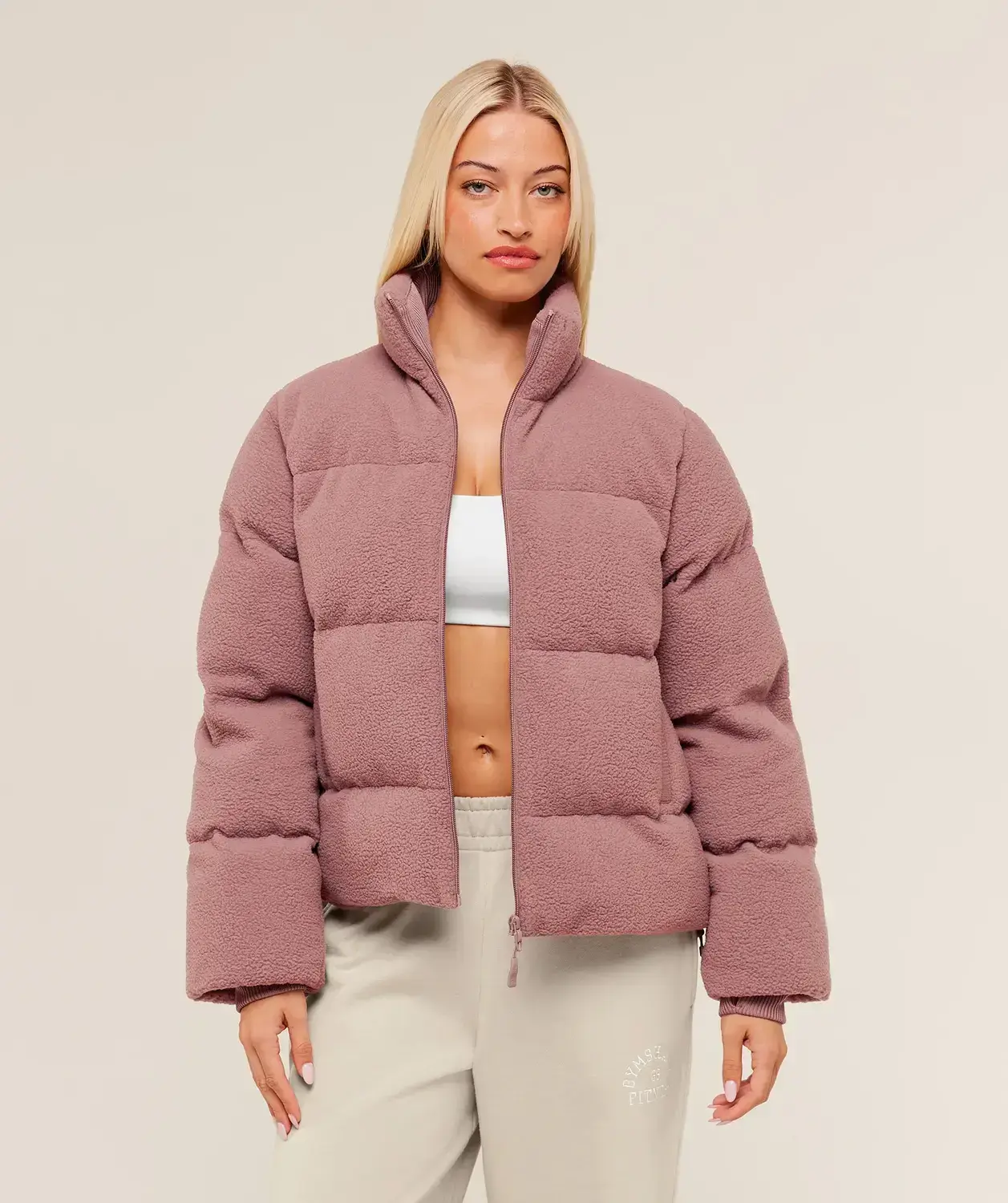 Sherpa Puffer Jacket - Image 4