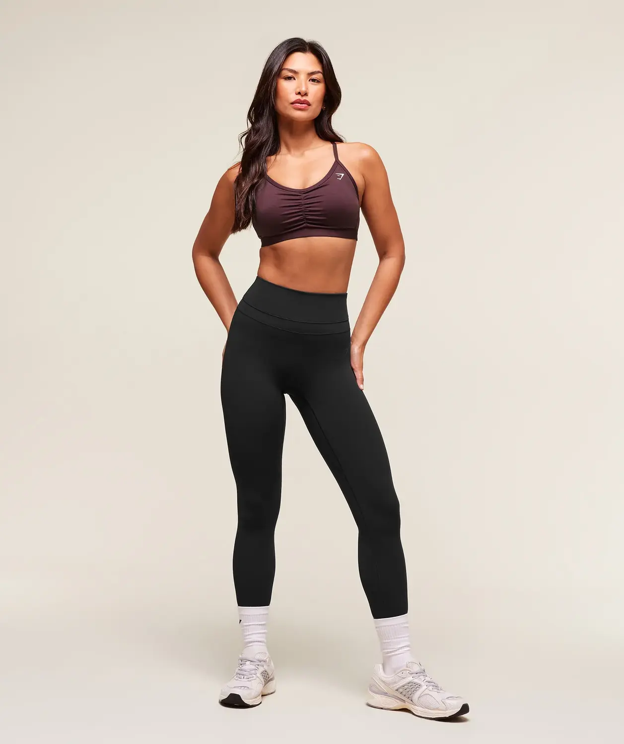 Ruched Sports Bra Medium Support - Image 6
