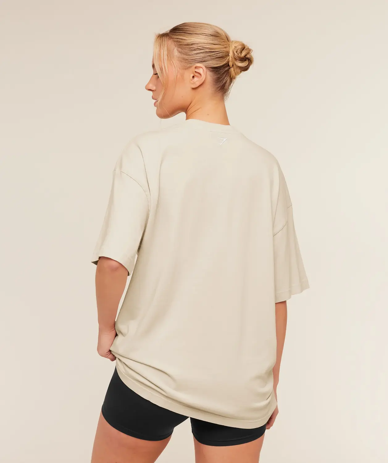 Chainstitch Graphic Short Sleeve T-Shirt Oversized Fit - Image 2