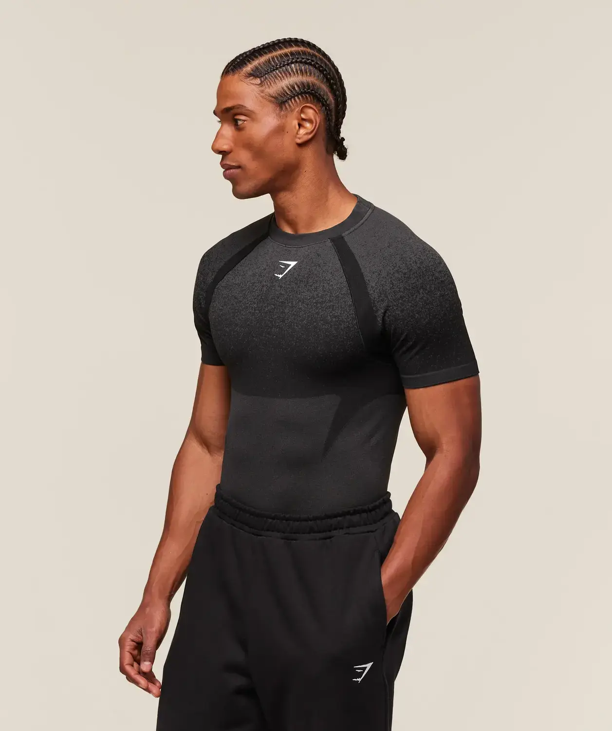 Shadow Seamless T Shirt Muscle Fit - Image 3