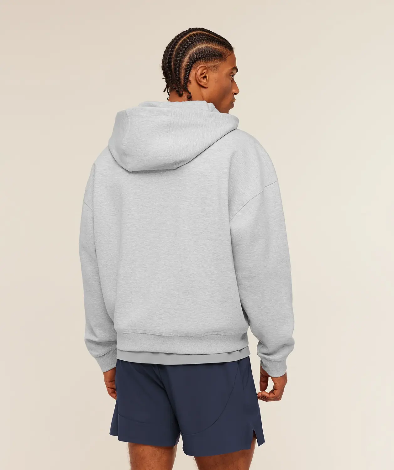 Evolve Lightweight Zip Through Hoodie Oversized Fit - Image 2
