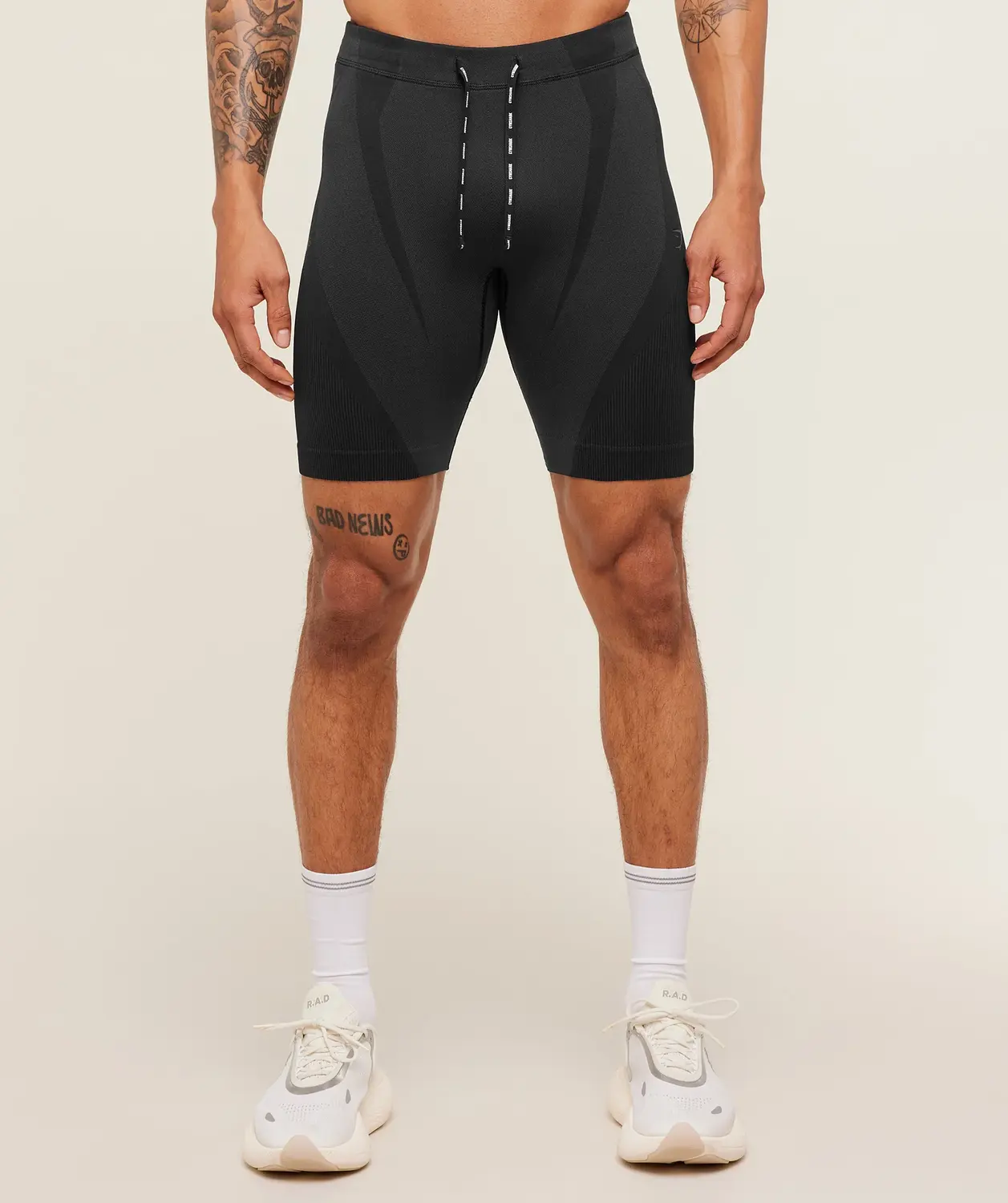 Seamless Running Half Tight Body Fit