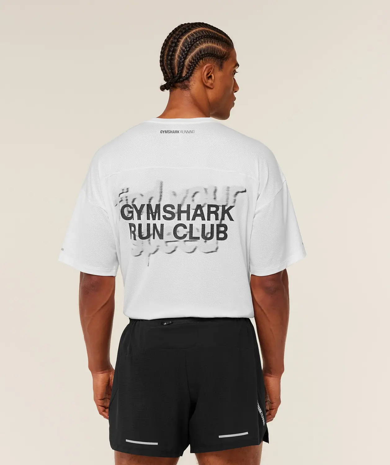 Running Graphic T-Shirt Oversized Fit