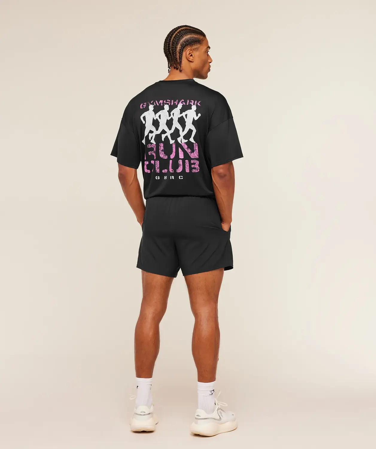 Gsrc Stencil Graphic T-Shirt Oversized Fit - Image 7