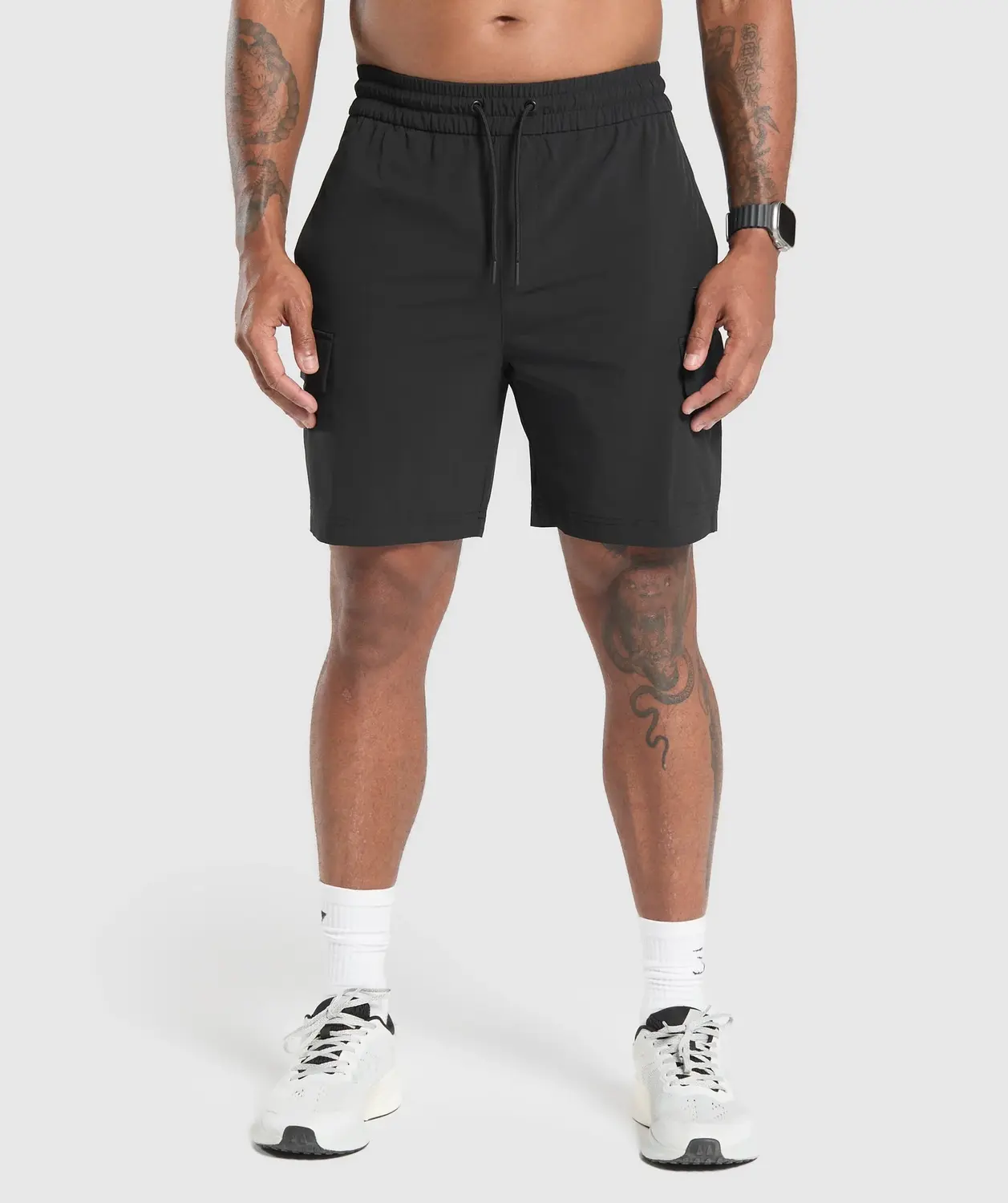 Stretch Woven Cargo Shorts Regular Fit - Image 2