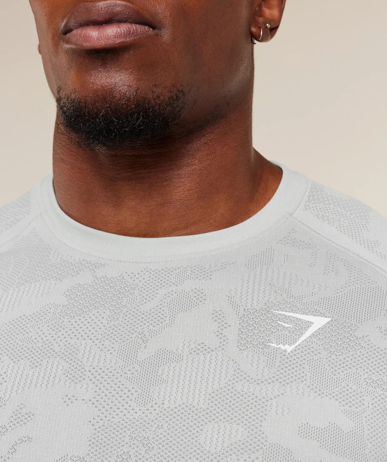 Geo Seamless T-Shirt Slim Fit - Image 6