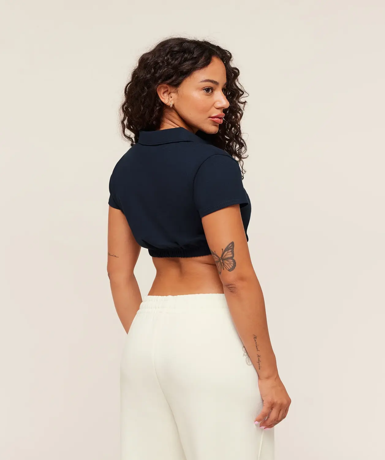 Gymshark X Analis Cropped Polo - Image 2