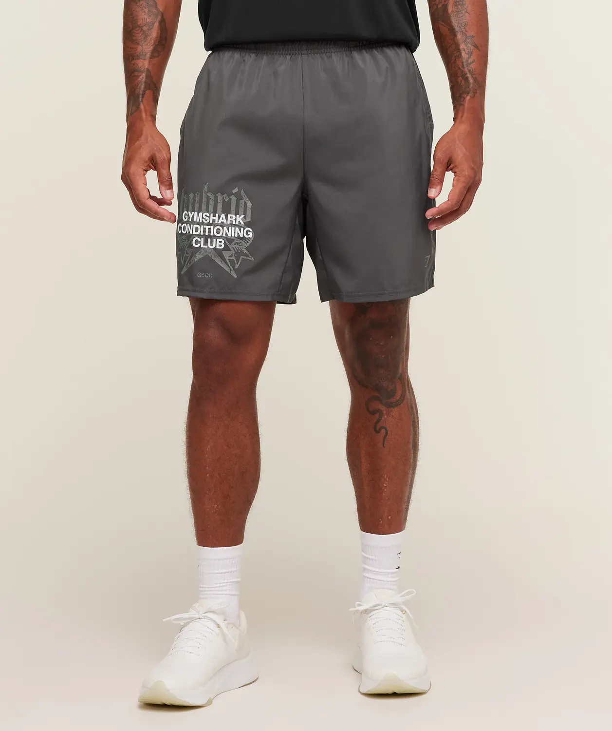 Hybrid Graphic 7" Shorts Slim Fit