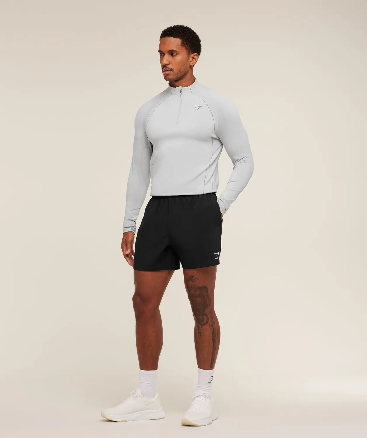 Apex Seamless 1/4 Zip Slim Fit - Image 4