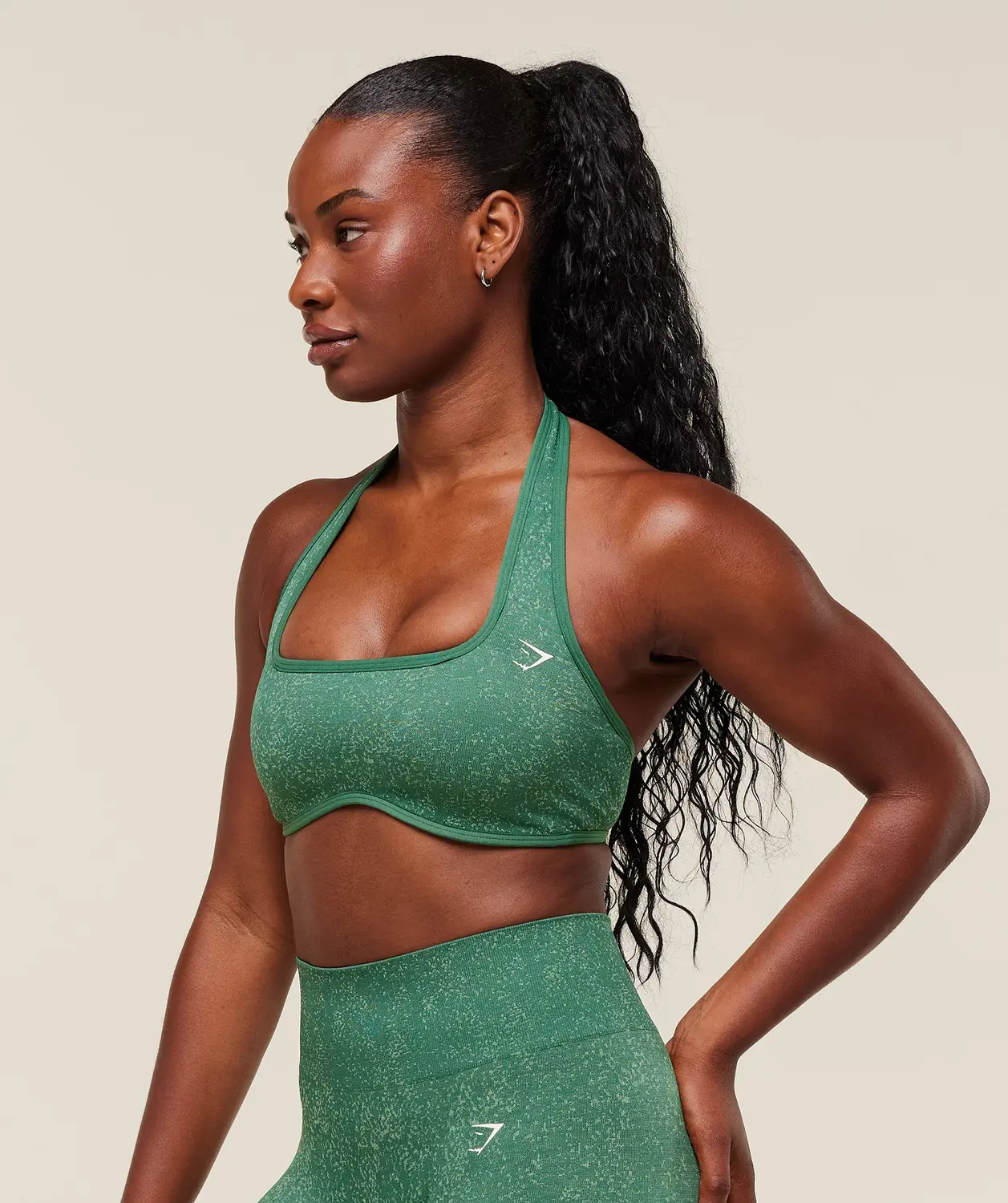 Adapt Fleck X Whitney Halterneck Sports Bra Light Support - Image 3