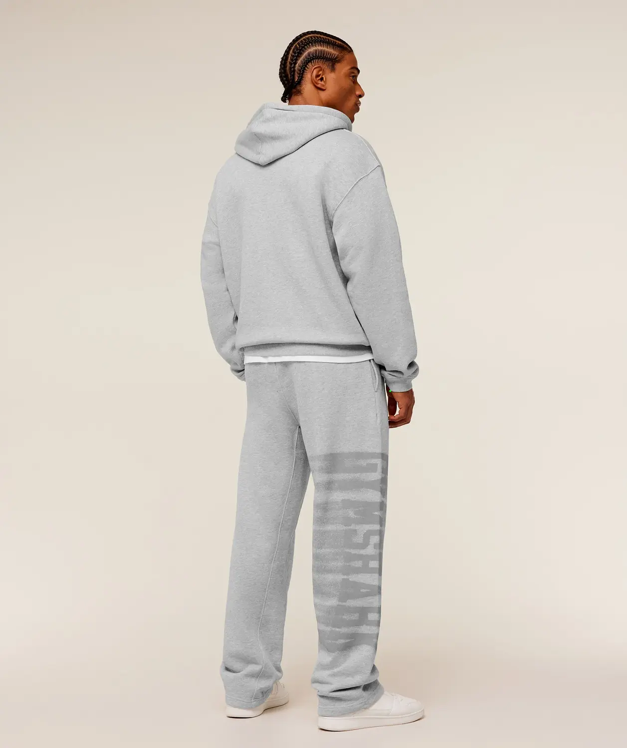Fade Graphic Straight Leg Pants Oversized Fit - Image 5