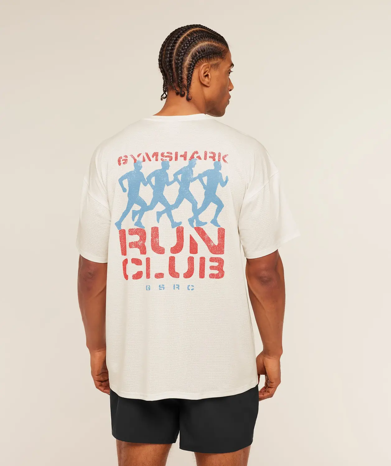 Gsrc Stencil Graphic T-Shirt Oversized Fit - Image 4