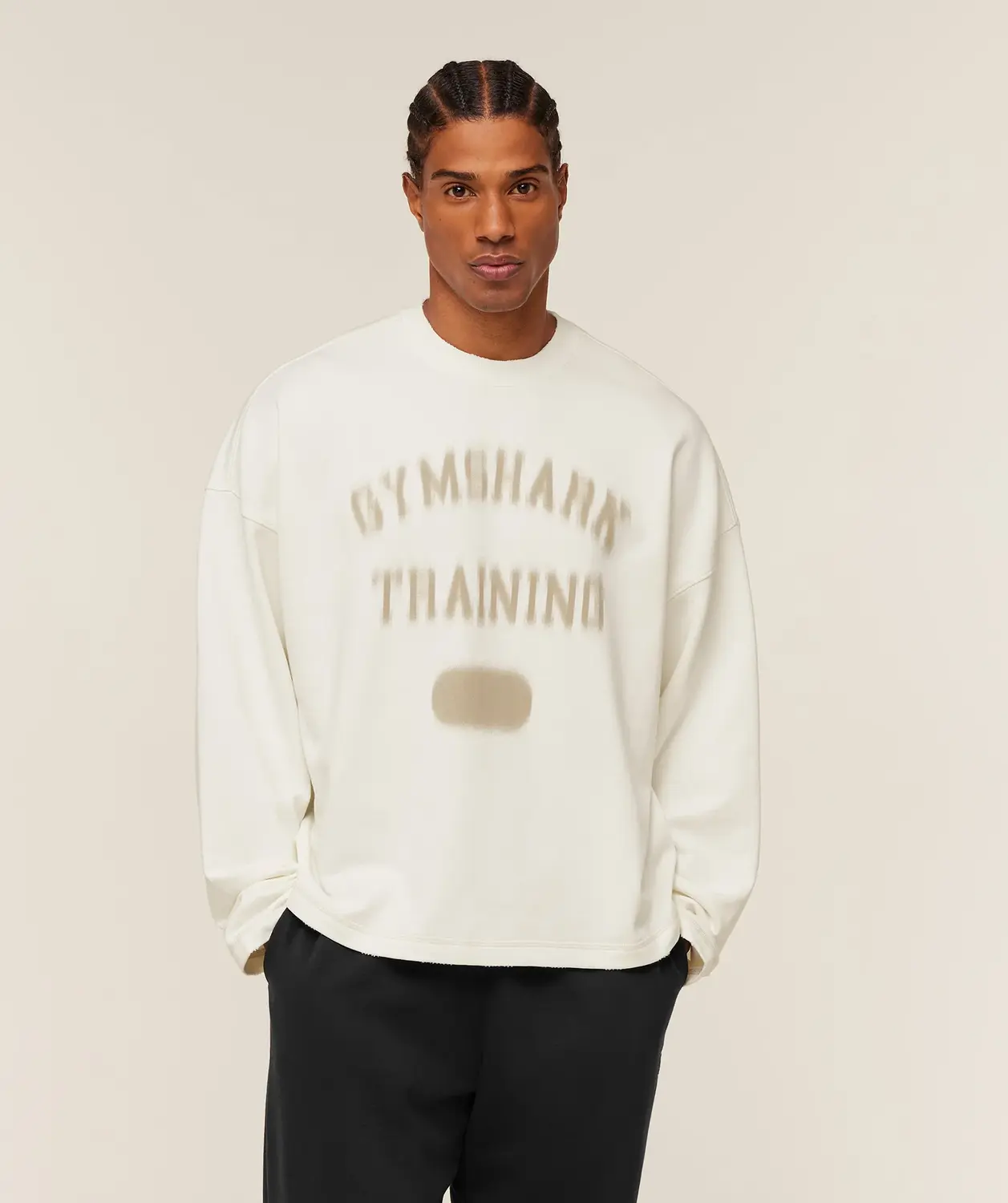 Re-Rack Crew Neck Pullover Oversized Fit