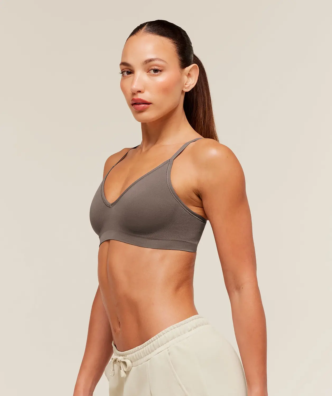 Featherform V-Neck Bralette - Image 3