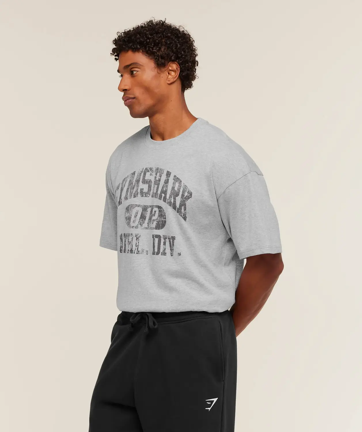 Athletic Division Graphic T-Shirt Oversized Fit - Image 2