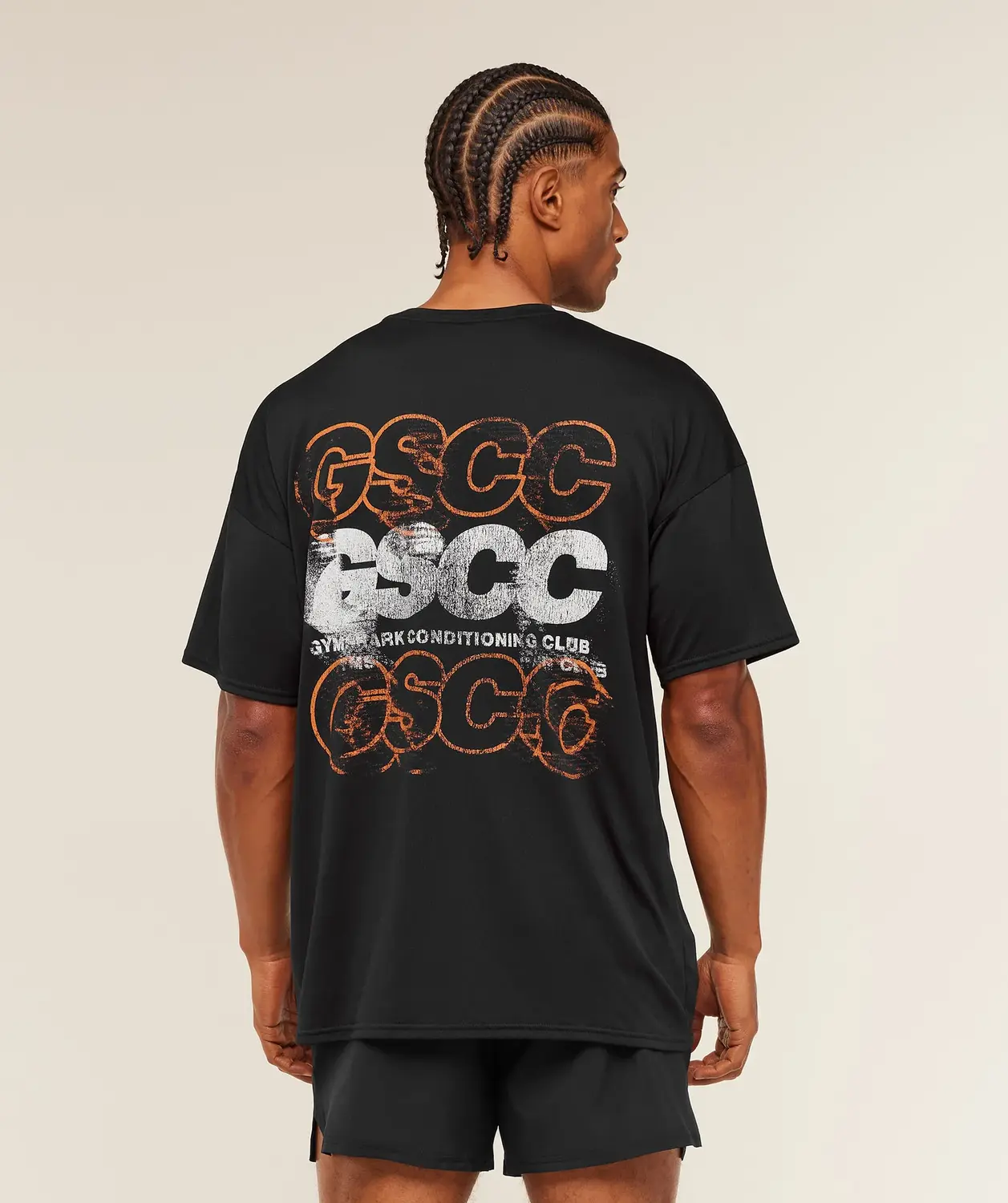 Gscc Graphic T-Shirt Oversized Fit - Image 6