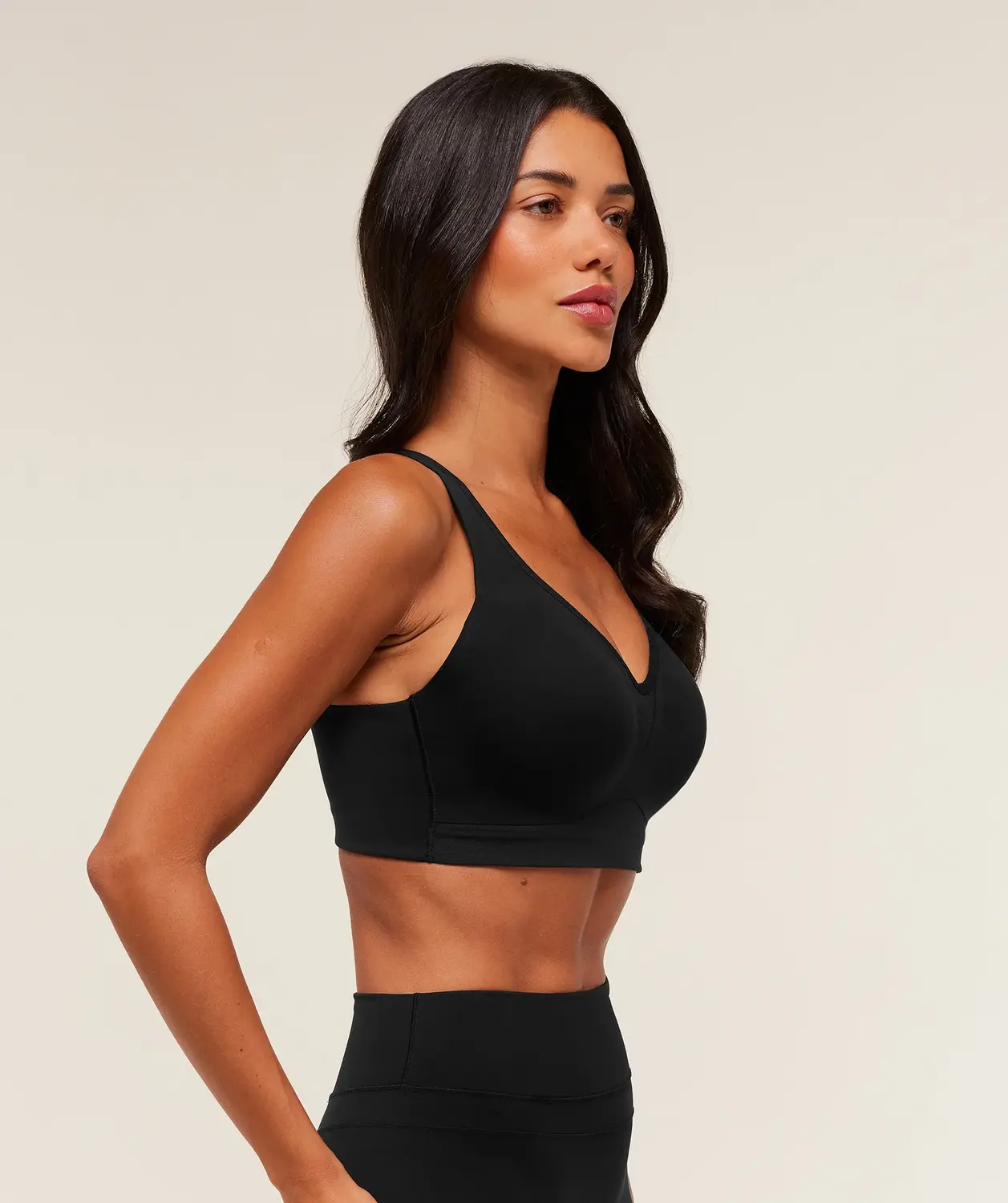 High Support V-Neck Sports Bra High Support - Image 3