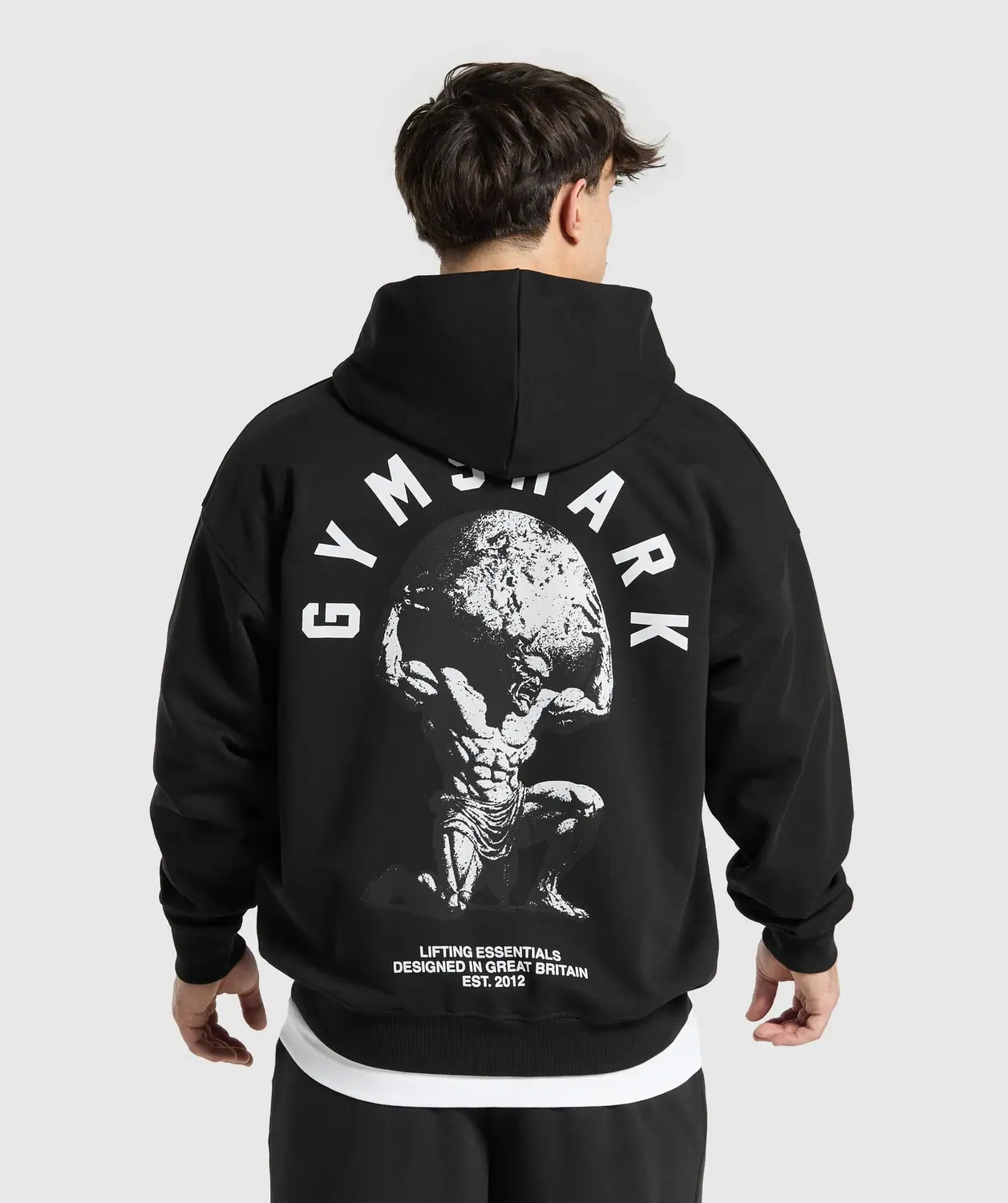 Atlas Zip Up Hoodie Oversized Fit