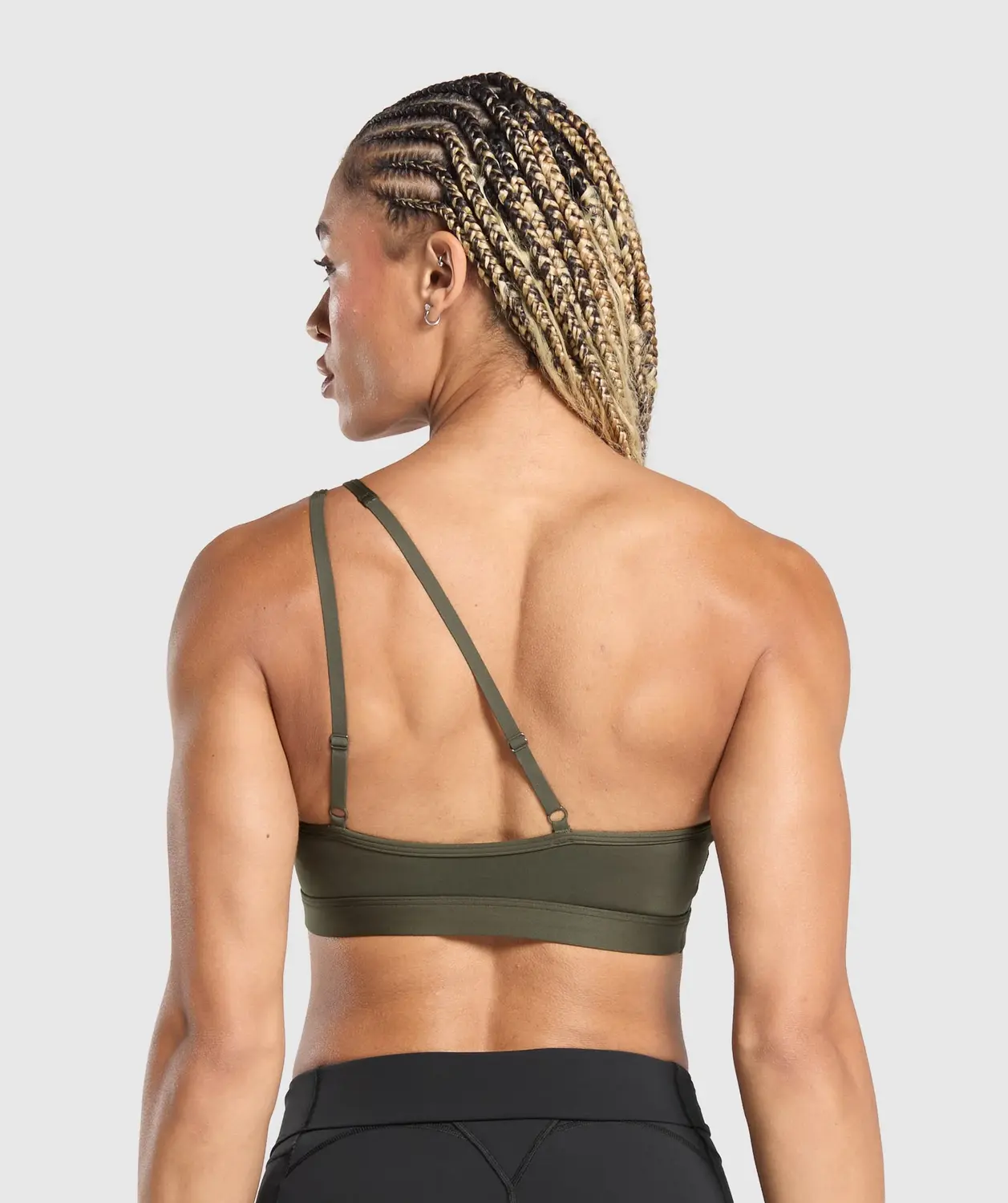 One Shoulder Sports Bra Light Support - Image 2
