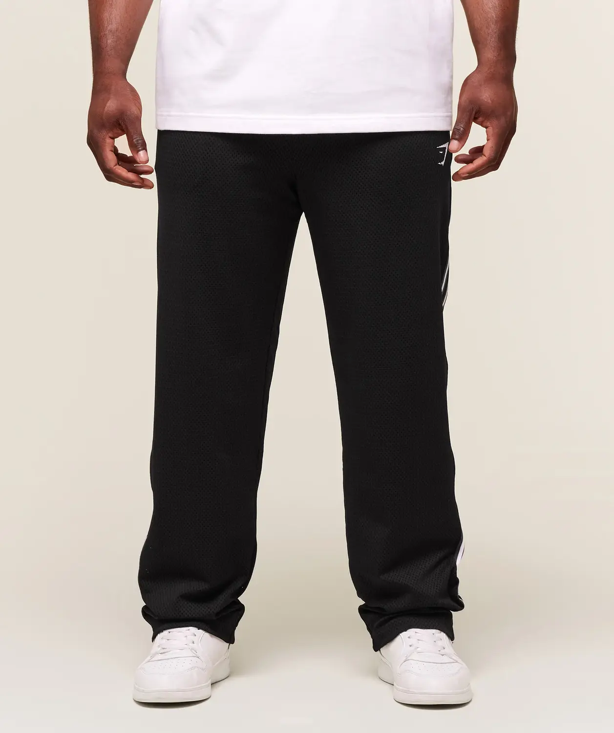 Mesh Straight Leg Pant Oversized Fit