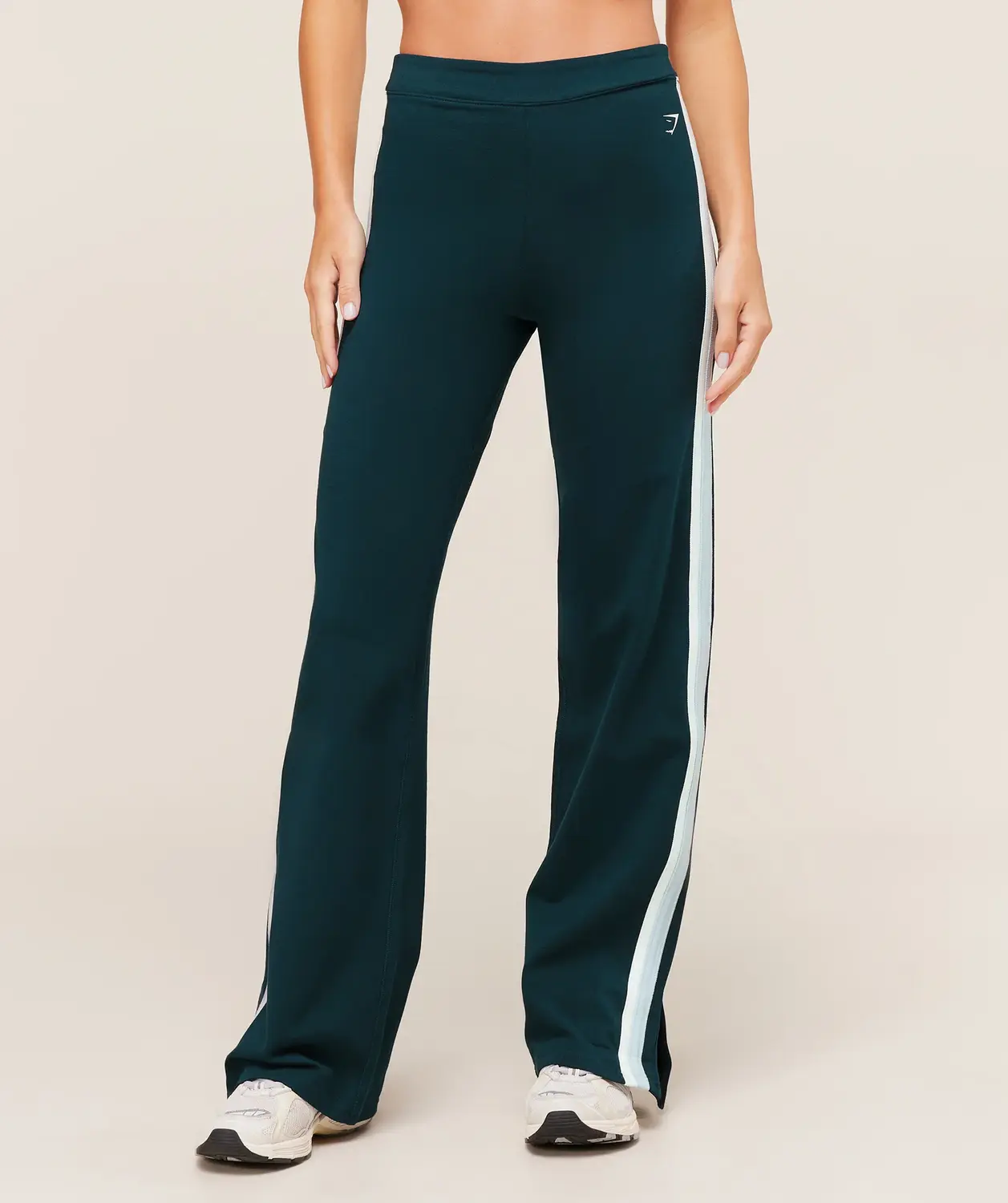 Piping Wide Leg Pants