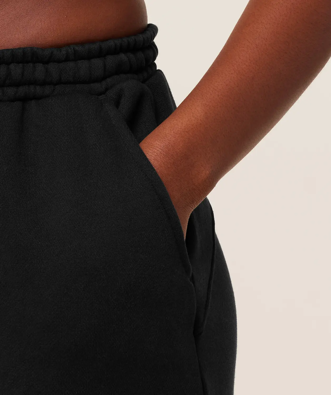 Pump Cover Structured Fleece Pant Oversized Fit - Image 8