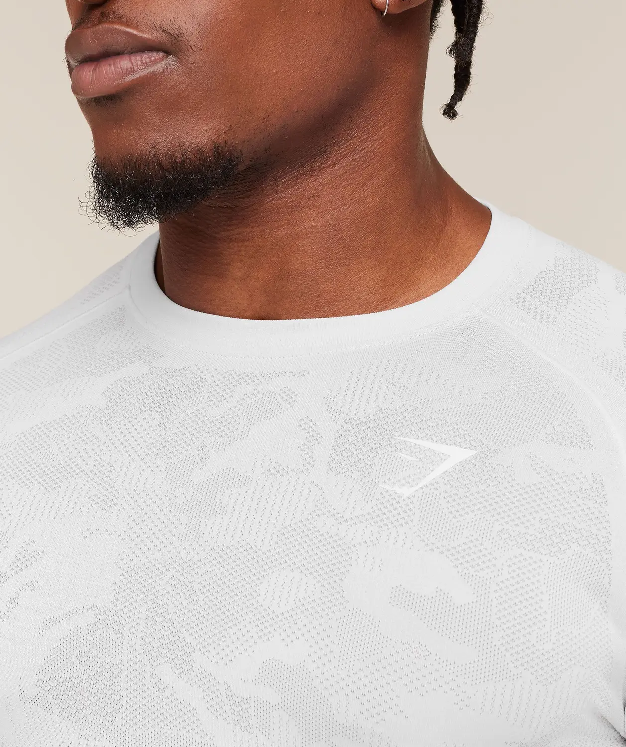 Geo Seamless Long Sleeve T-Shirt Slim Fit - Image 5