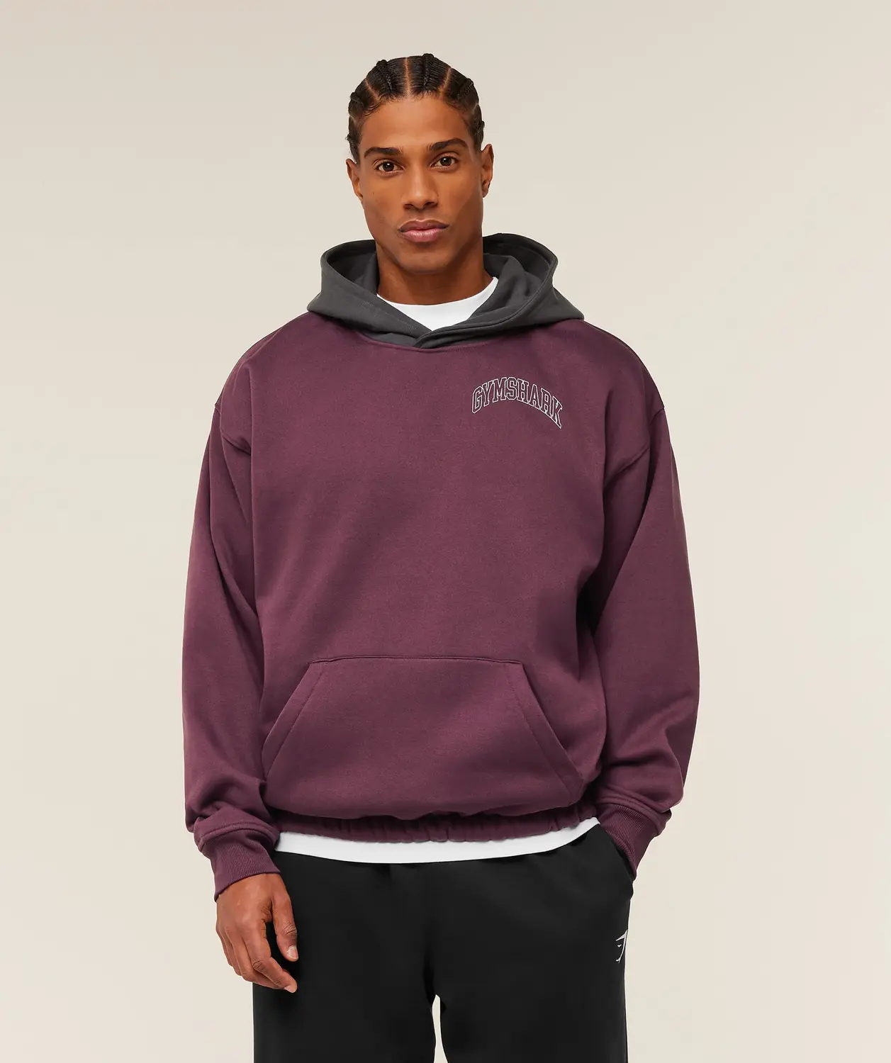 Collegiate Tech Hoodie Oversized Fit